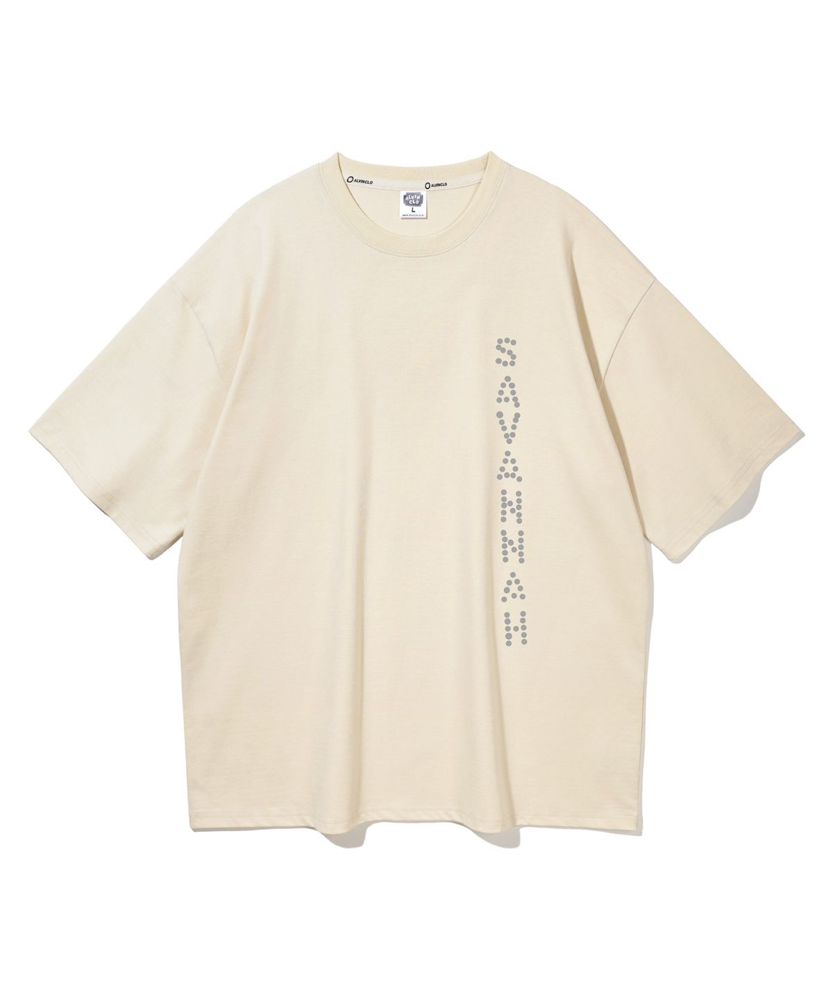 앨빈클로(ALVINCLO) 사바나 오버핏 반팔티 AST4553 (4 COLOR)