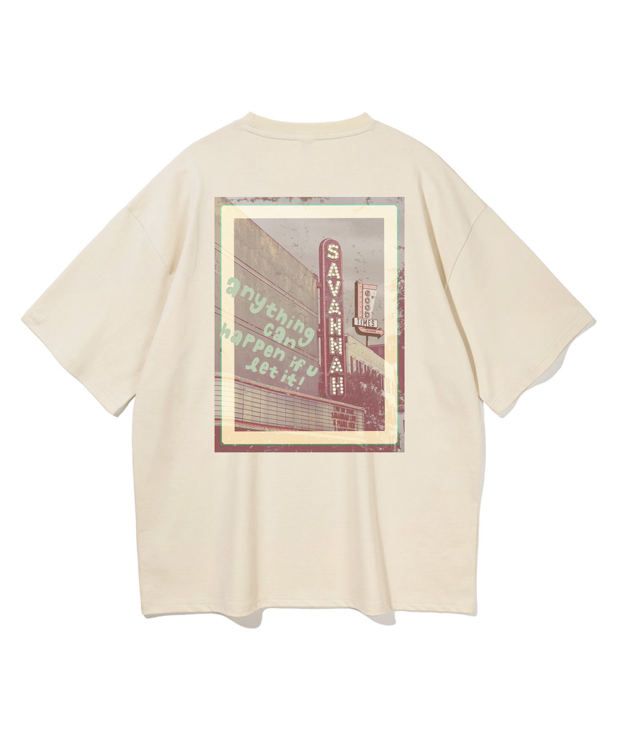 앨빈클로(ALVINCLO) 사바나 오버핏 반팔티 AST4553 (4 COLOR)