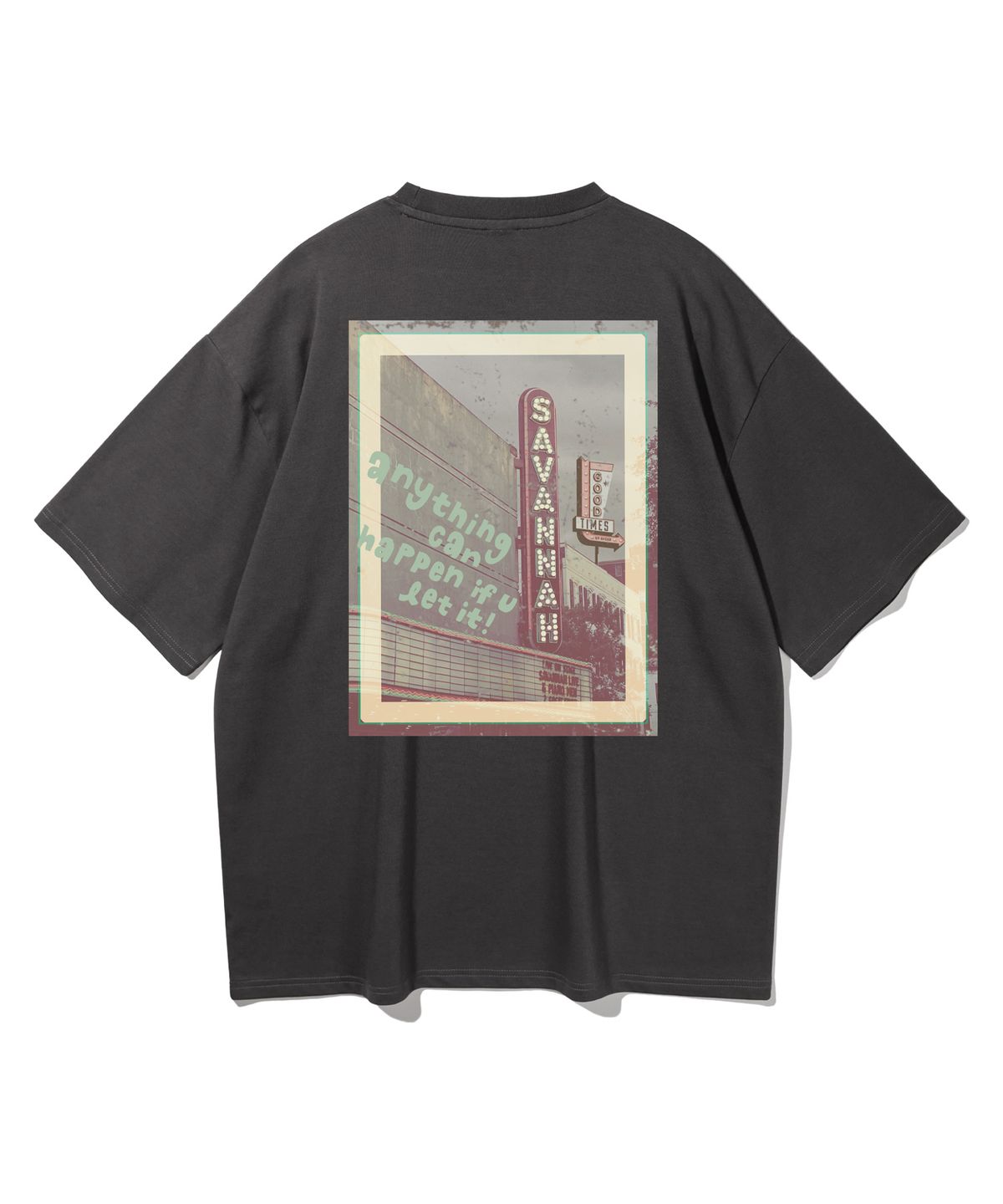 앨빈클로(ALVINCLO) 사바나 오버핏 반팔티 AST4553 (4 COLOR)