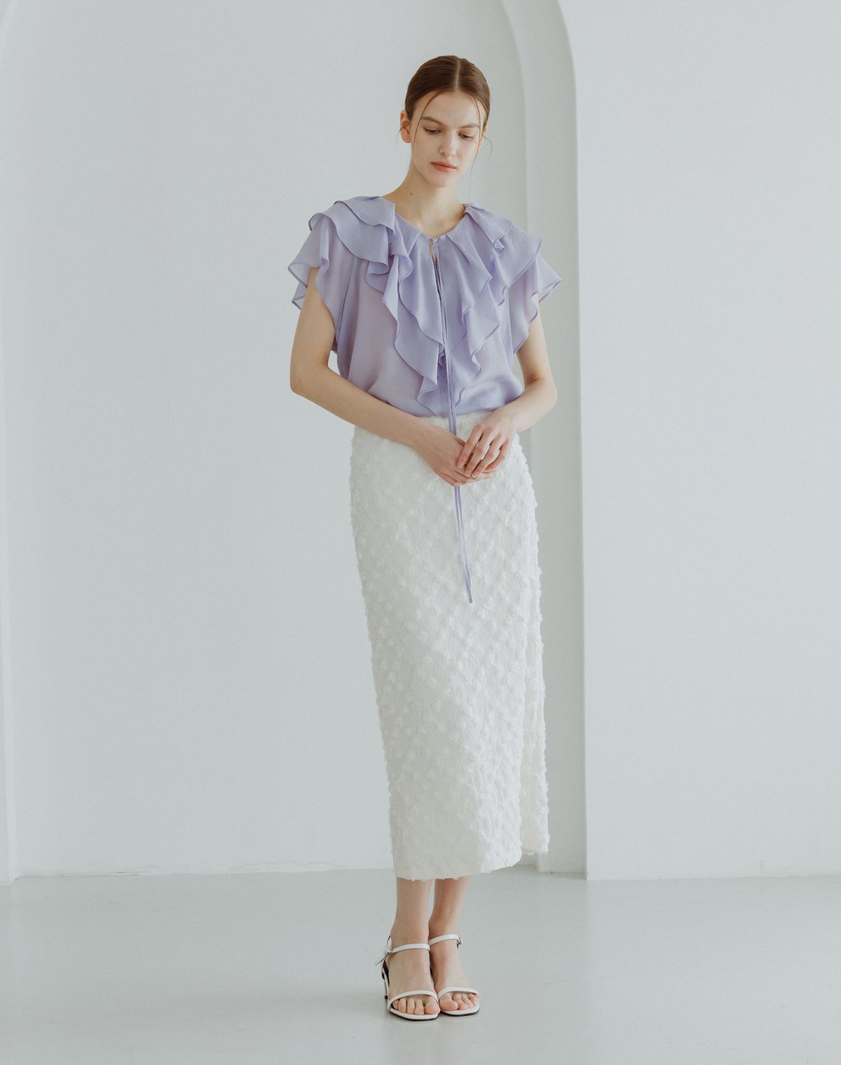 지에마르(GIEMAR) 플라워 스커트 FLOWER SKIRT