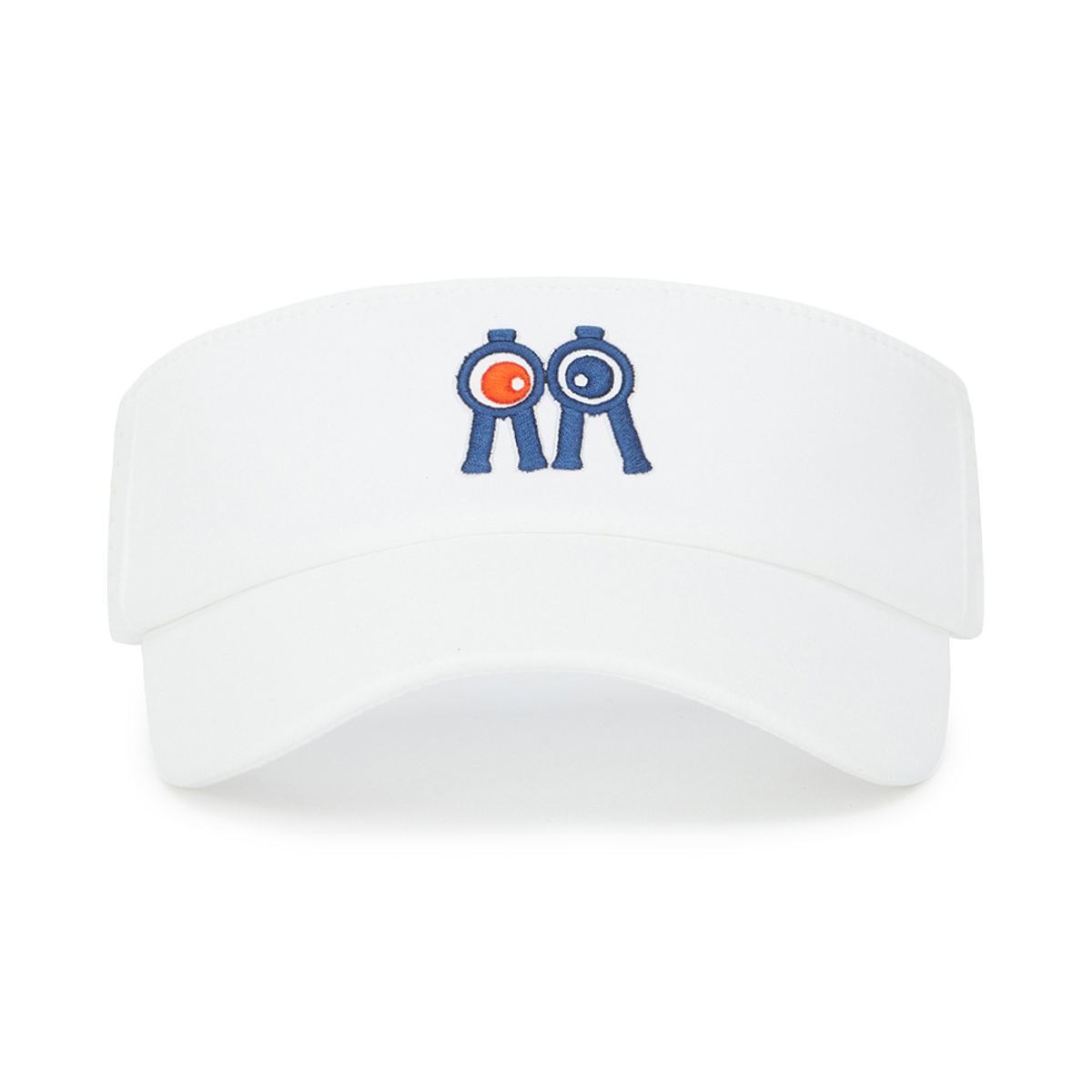 롤링롤라이(ROLLINGROLLEYE) 맨즈 타공 바이저 화이트 Mens Perforated Visor White