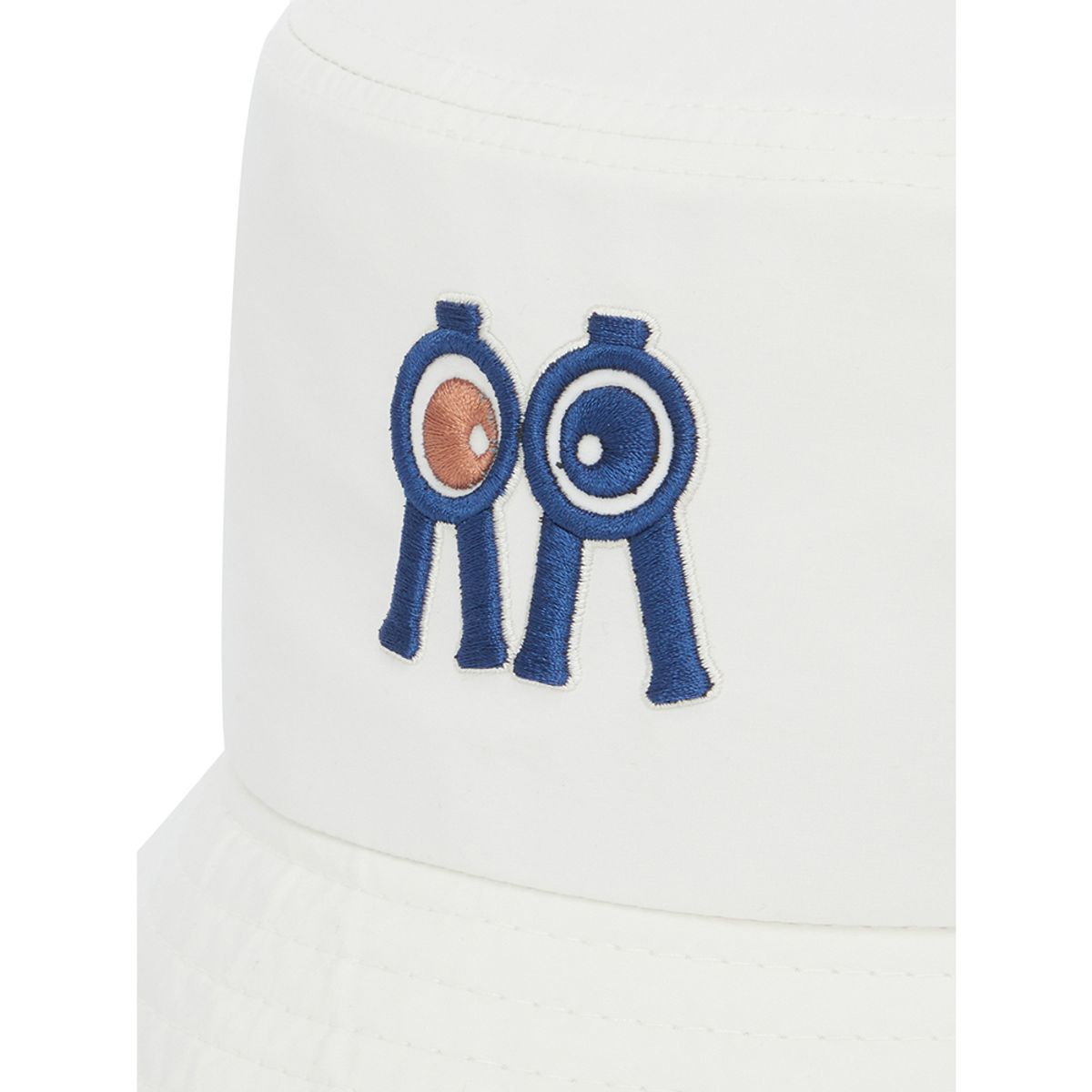 롤링롤라이(ROLLINGROLLEYE) 버킷햇 크림 네이비브라운아이 Bucket Hat Cream Navy Brown Eye