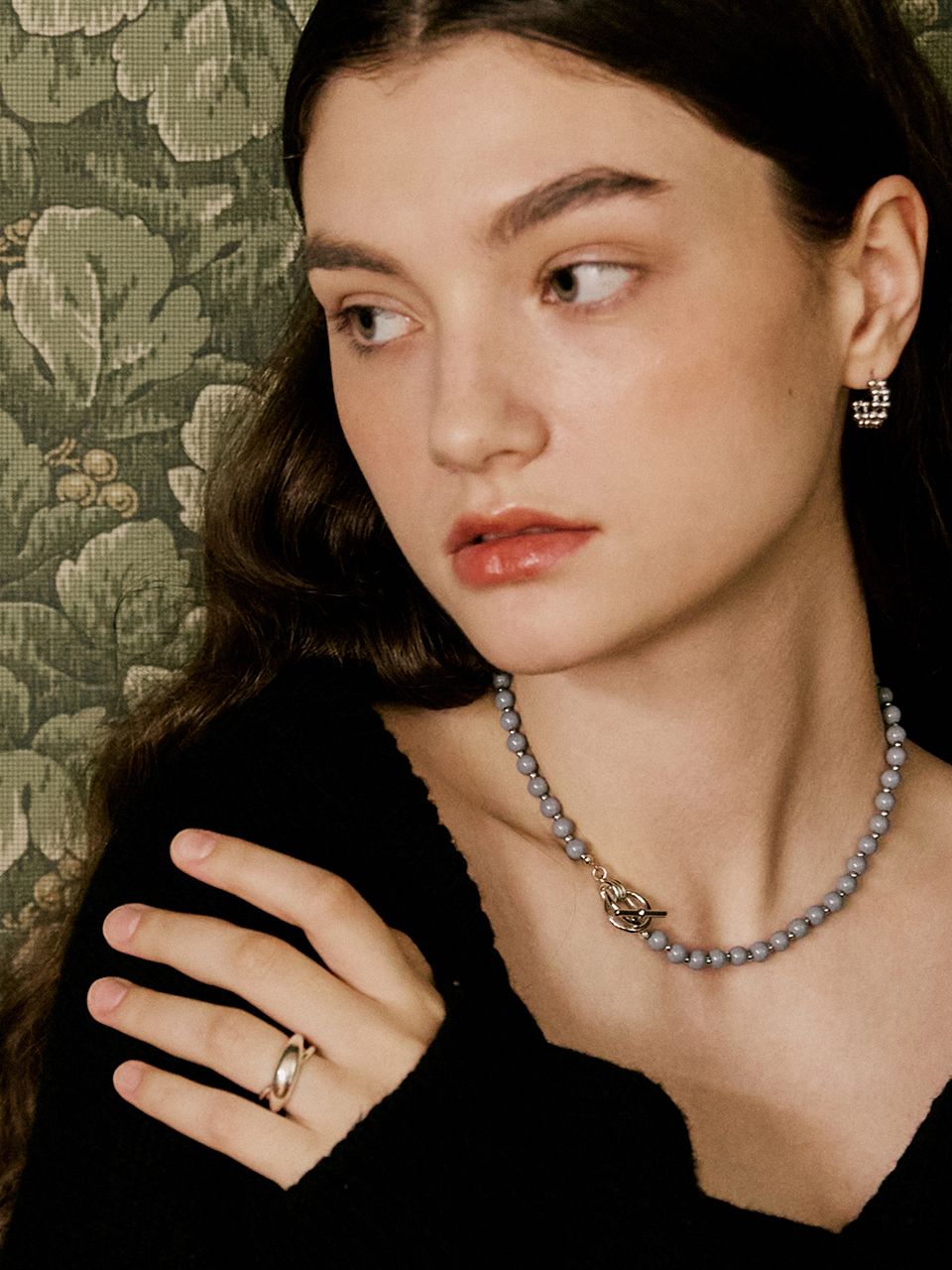 ■VINTAGE HOLLYWOOD■ 925 Silver Double Cross Ring VH2435RI0 MUSINSA | VINTAGE HOLLYWOOD [925 Silver] Double Cross