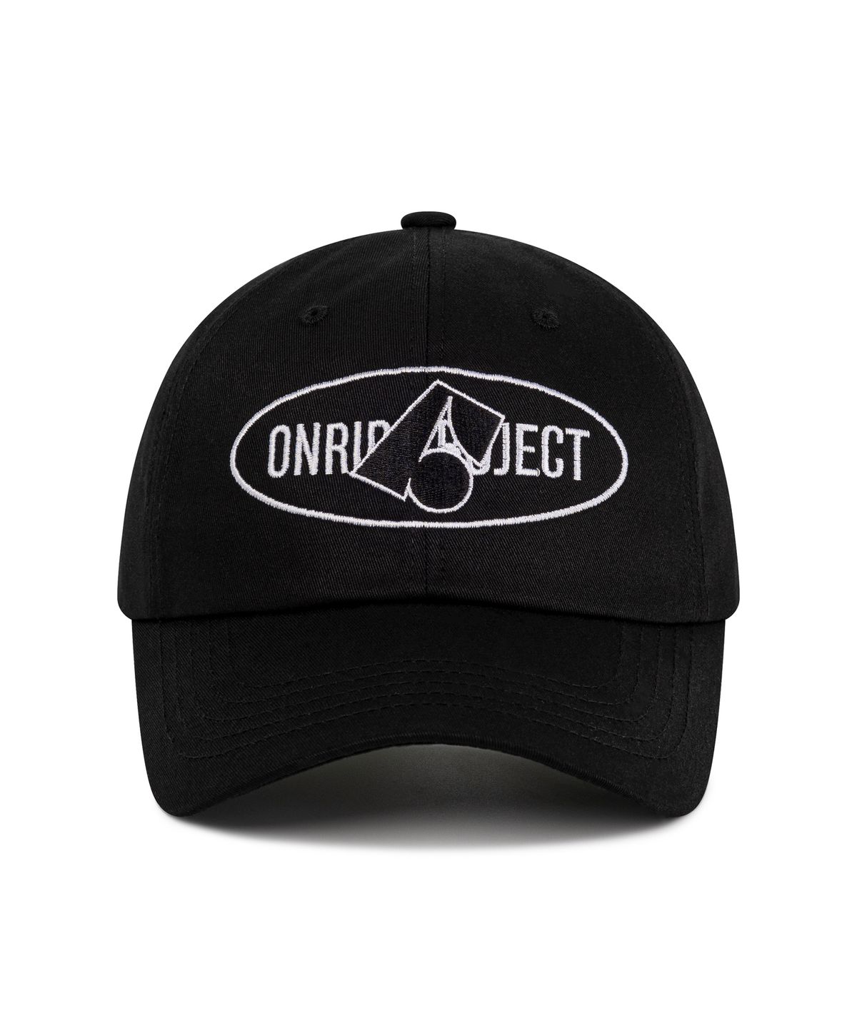 온리드프로젝트(ONRIDPROJECT) 개버딘 볼캡 - 블랙