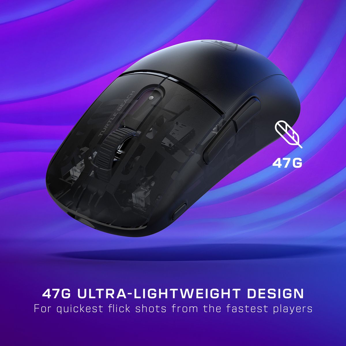 터틀비치(TURTLEBEACH) Burst II Air 버스트2 에어 무선 게이밍 마우스