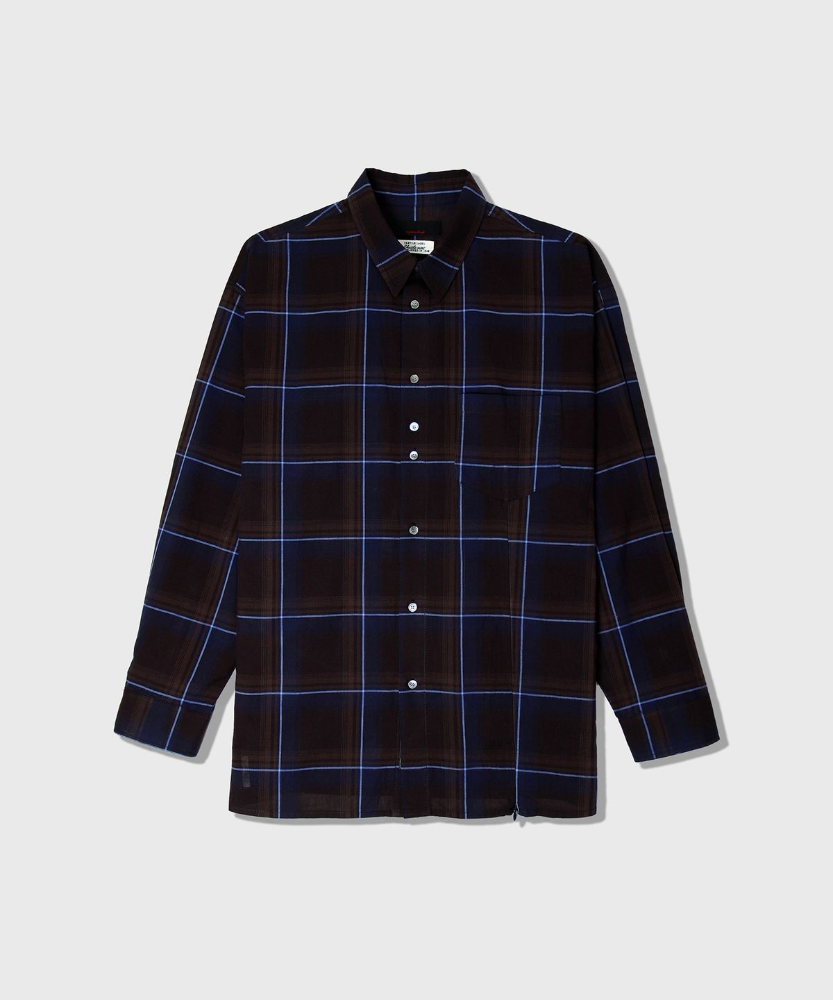 애니타임로릭(ANYTIME LOREAK) COSMOS CHECK SHIRT - BROWN