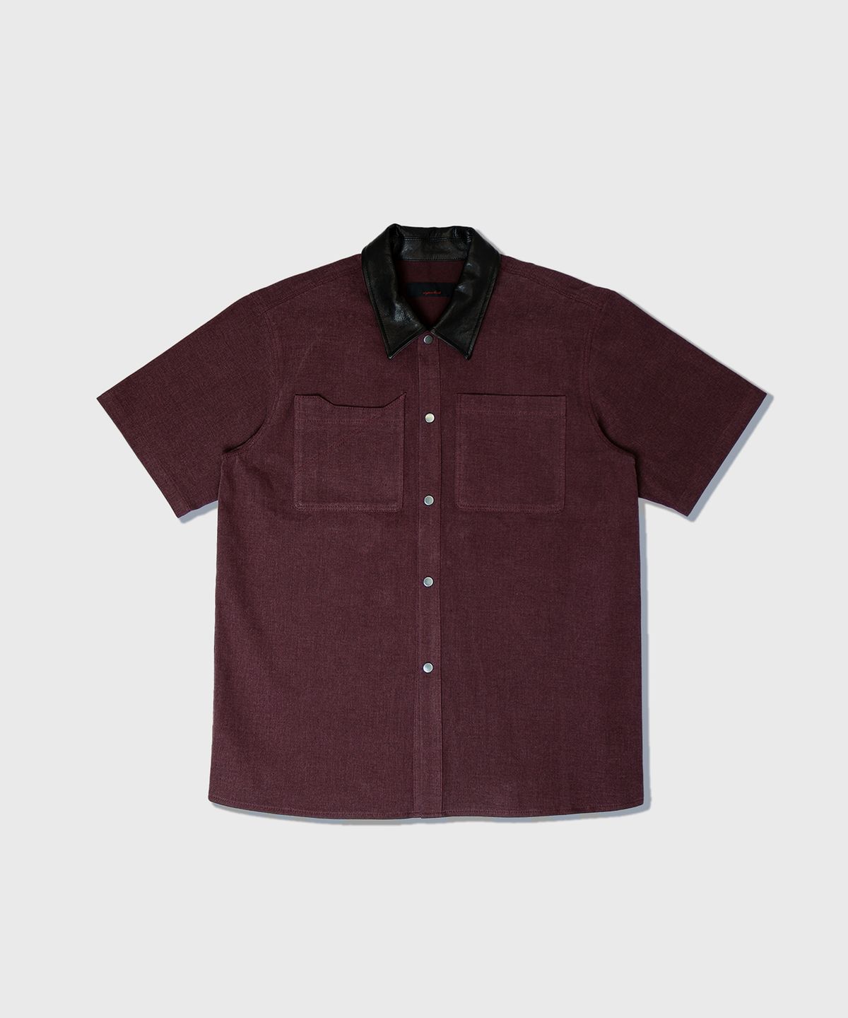 애니타임로릭(ANYTIME LOREAK) SUNFLOWER WORK SHIRT - BURGUNDY