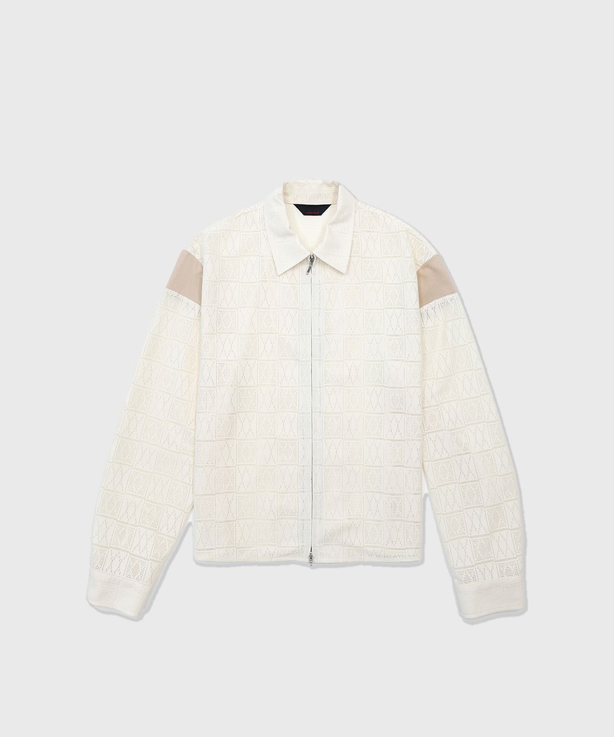 애니타임로릭(ANYTIME LOREAK) LILY ZIP-UP SHIRKET - IVORY