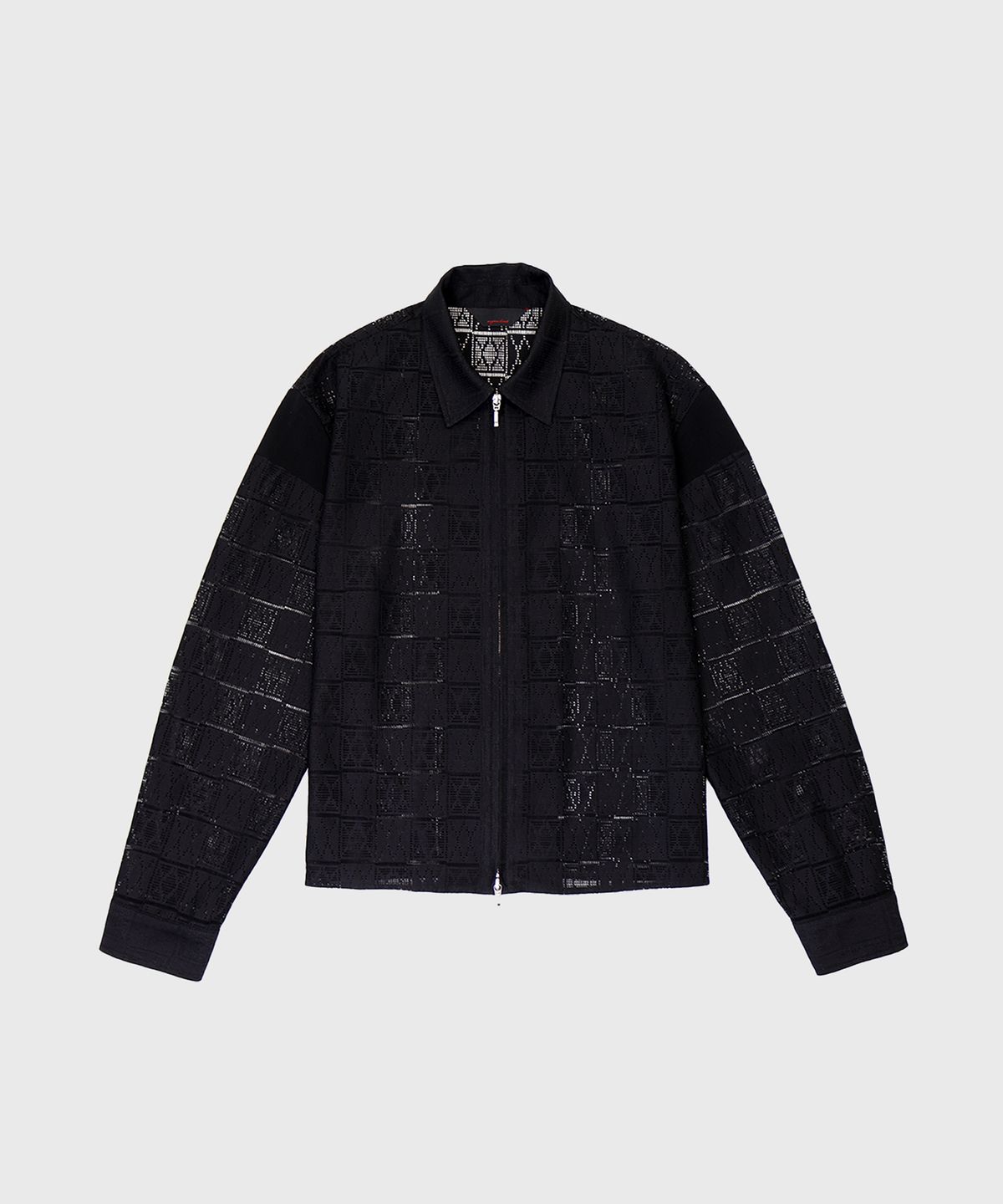 애니타임로릭(ANYTIME LOREAK) LILY ZIP-UP SHIRKET - BLACK
