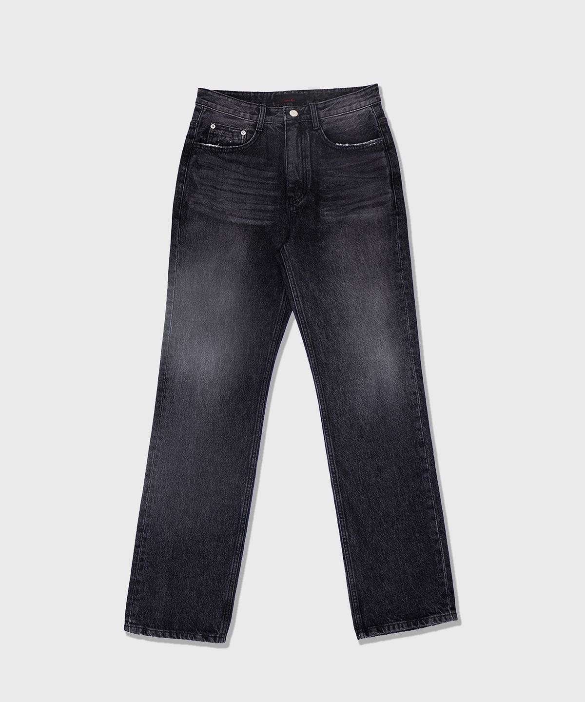 애니타임로릭(ANYTIME LOREAK) IRIS DENIM PANTS - BLACK