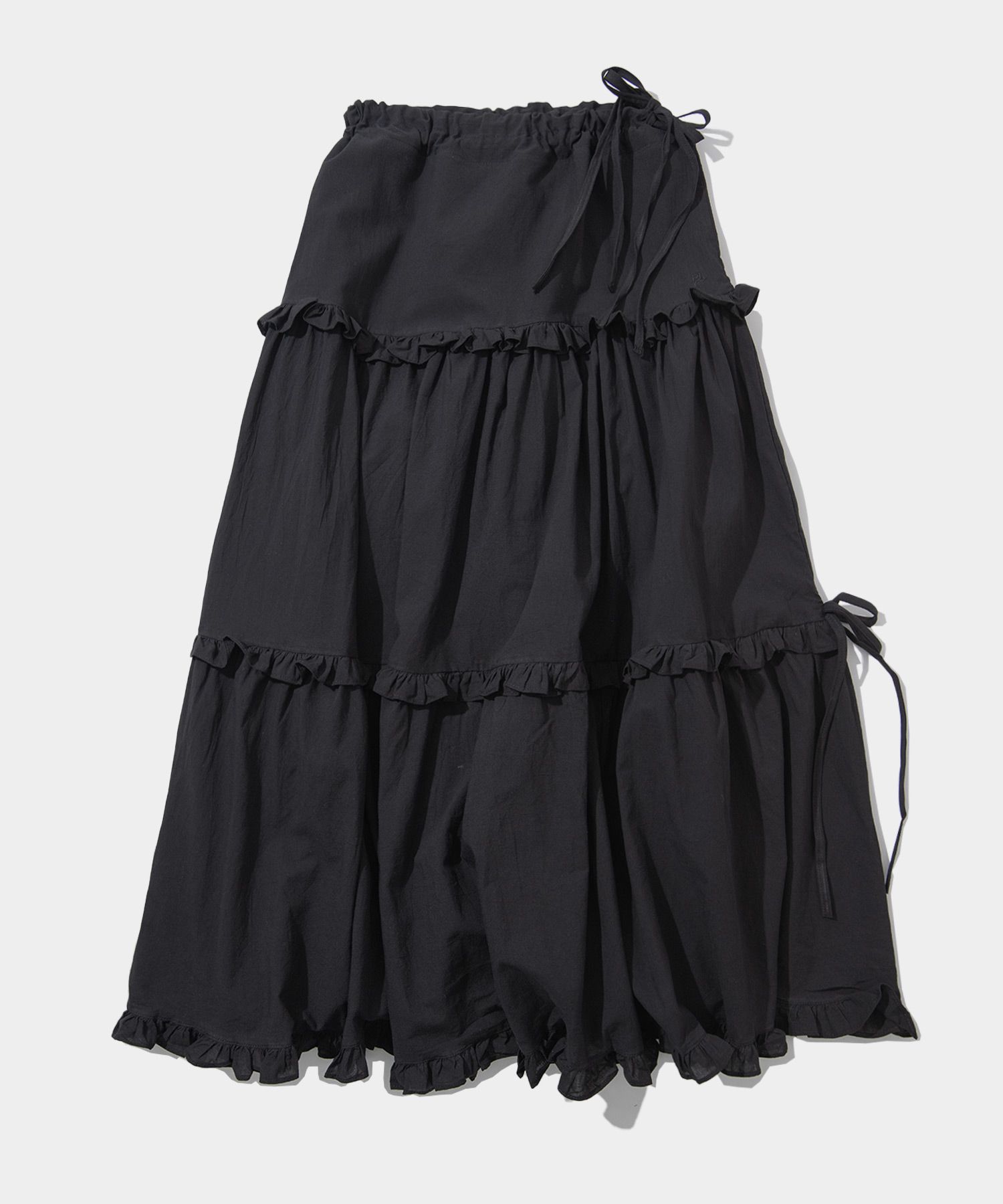MUSINSA | PLACE STUDIO Cancan Frill Flare Ribbon Shirring