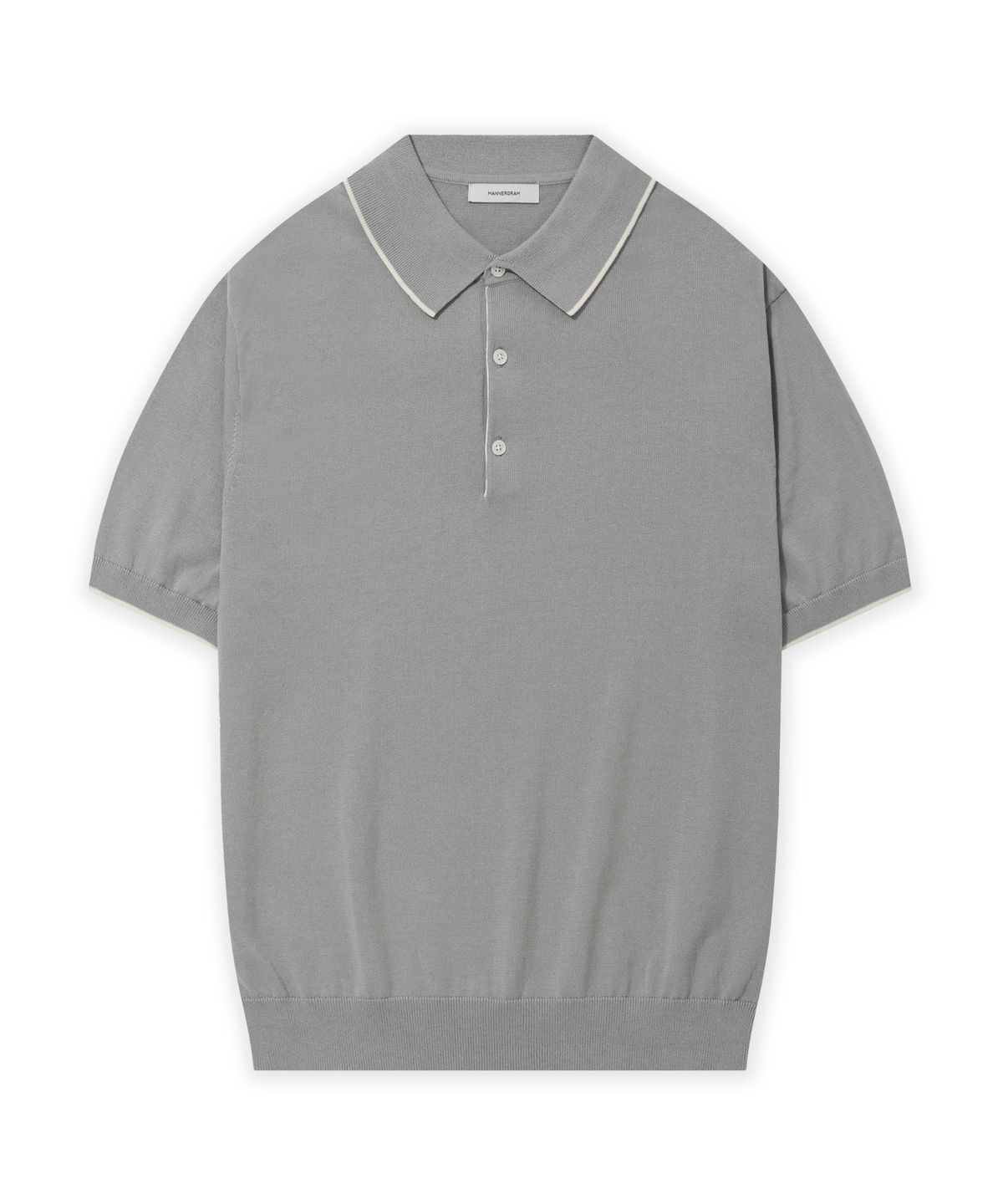 매너그램(MANNERGRAM) Superfine Cotton Siket 카라 반팔니트