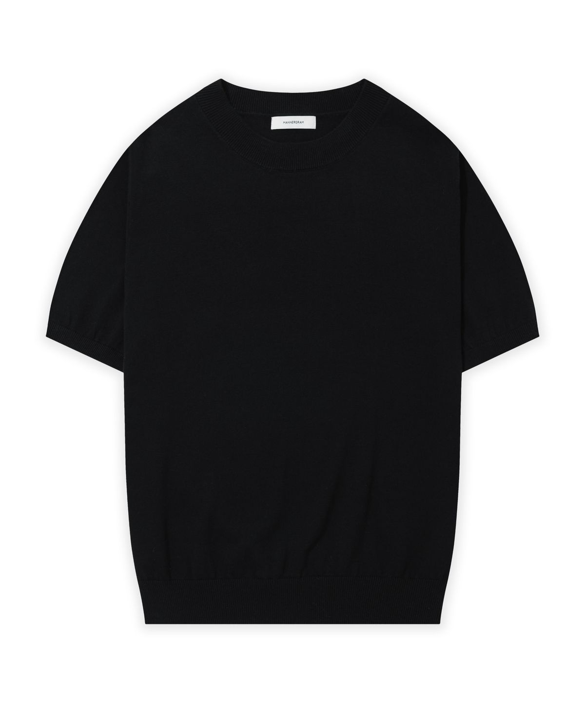 매너그램(MANNERGRAM) Nature Cotton100  라운드 반팔니트 - 4 COLOR