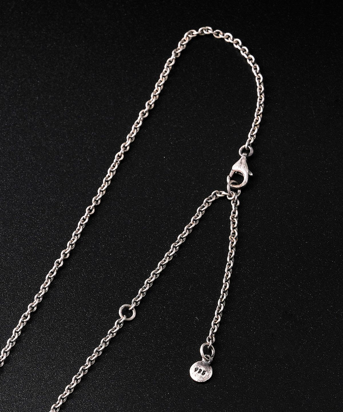 브라운브레스(BROWNBREATH) DOUGH SILVER NECKLACE - SILVER