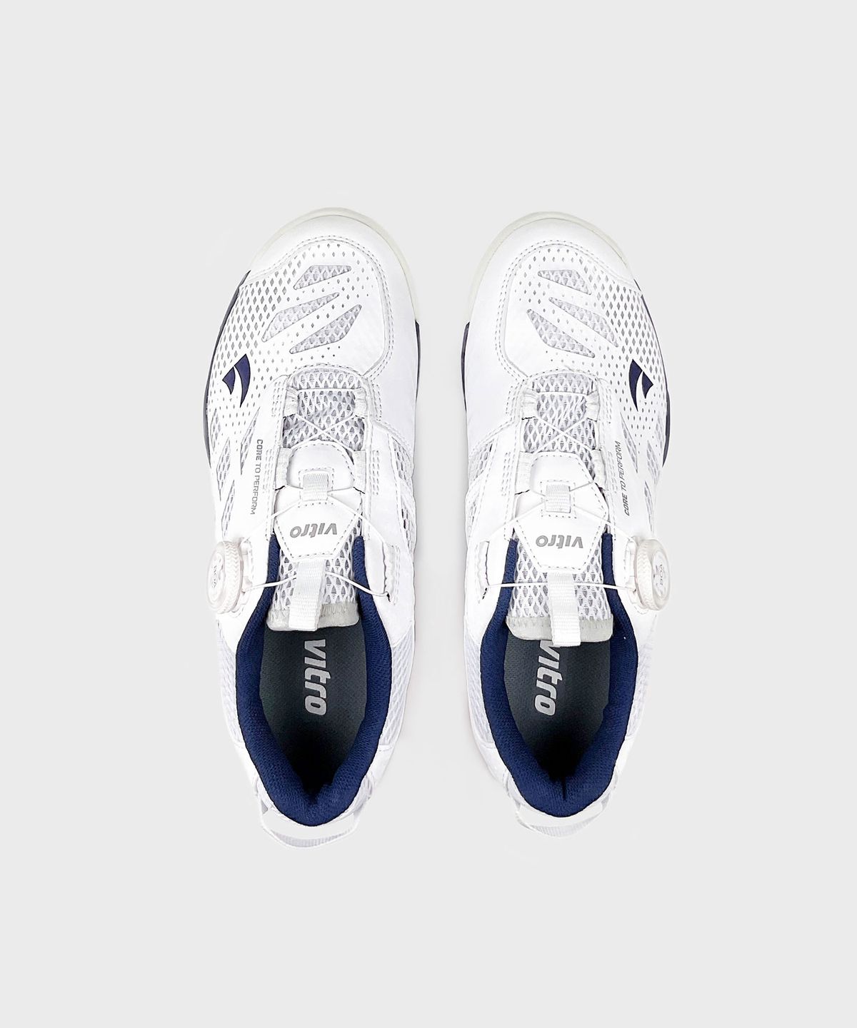 비트로(VITRO) 남녀공용 탁구화 코브라 플러스 (WHT/PINK/NAVY)
