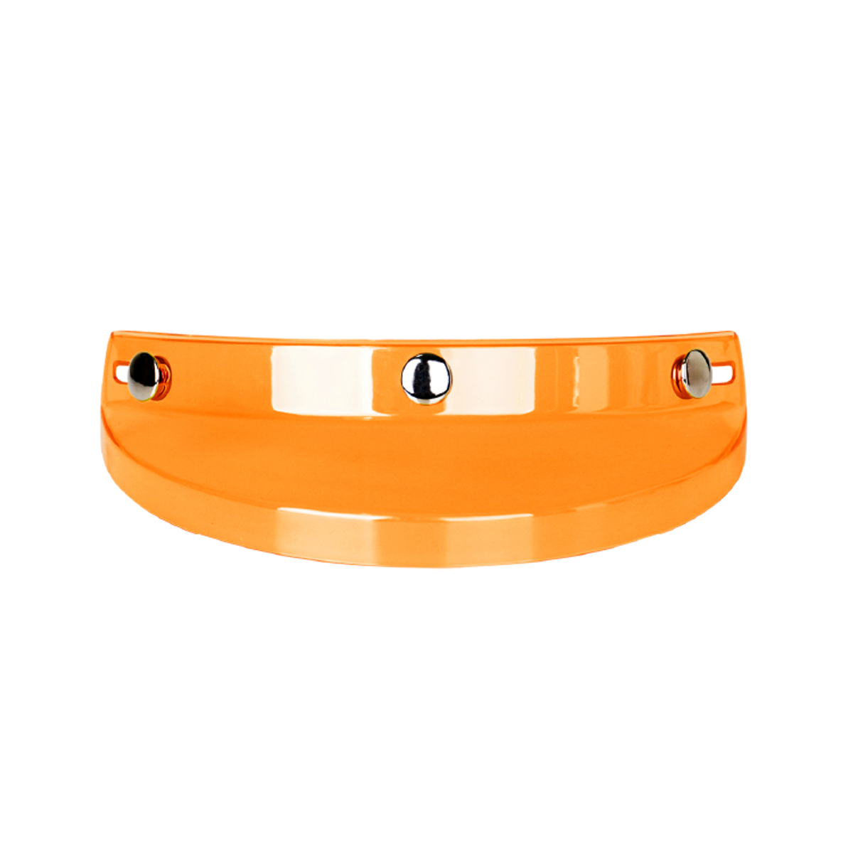 쿤타치(KUNTACH) Mods and Rockers classic visor - CLEAR ORANGE