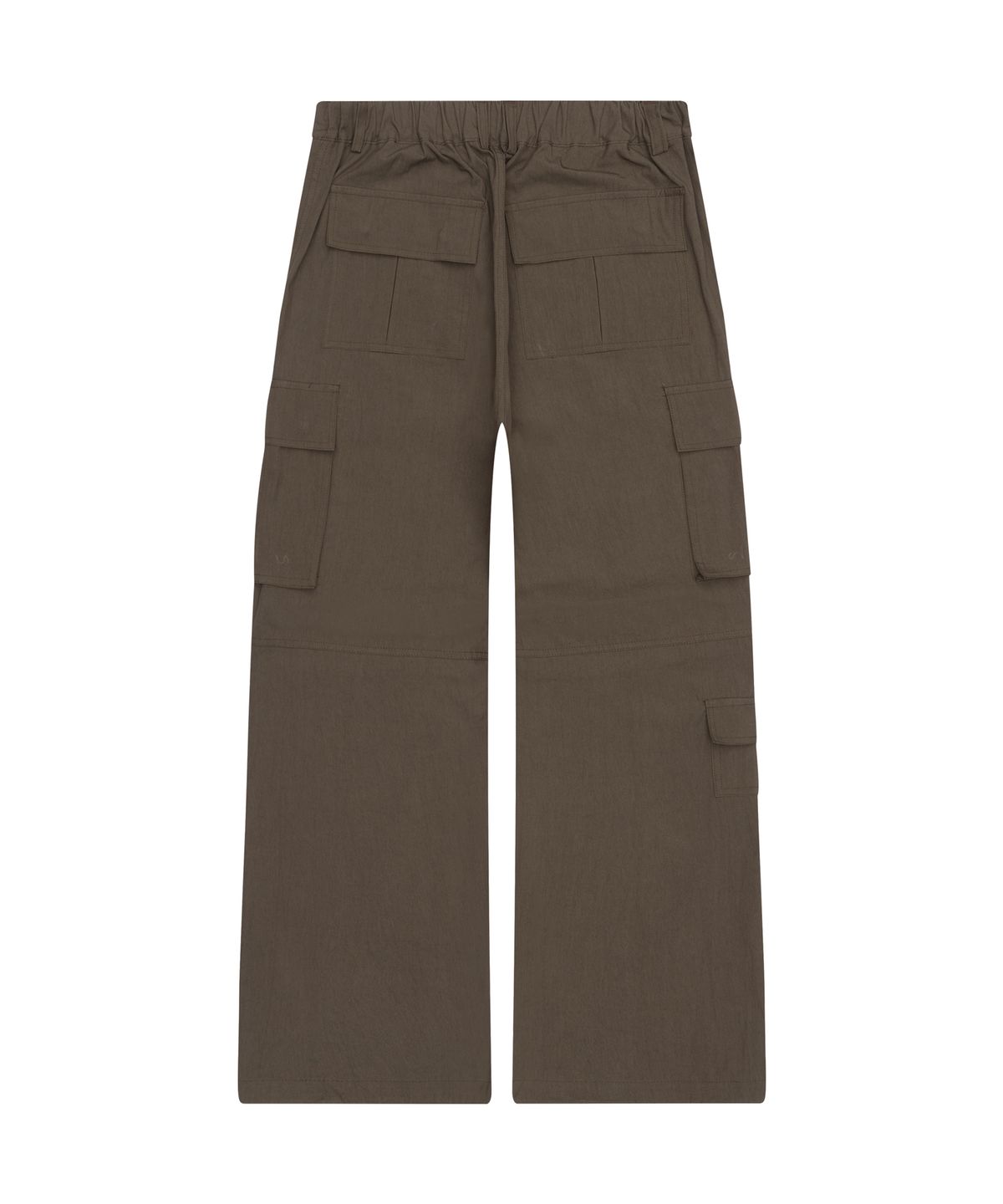 아캄(AAKAM) Textured Side Pocket Cargo Pants (Brown)