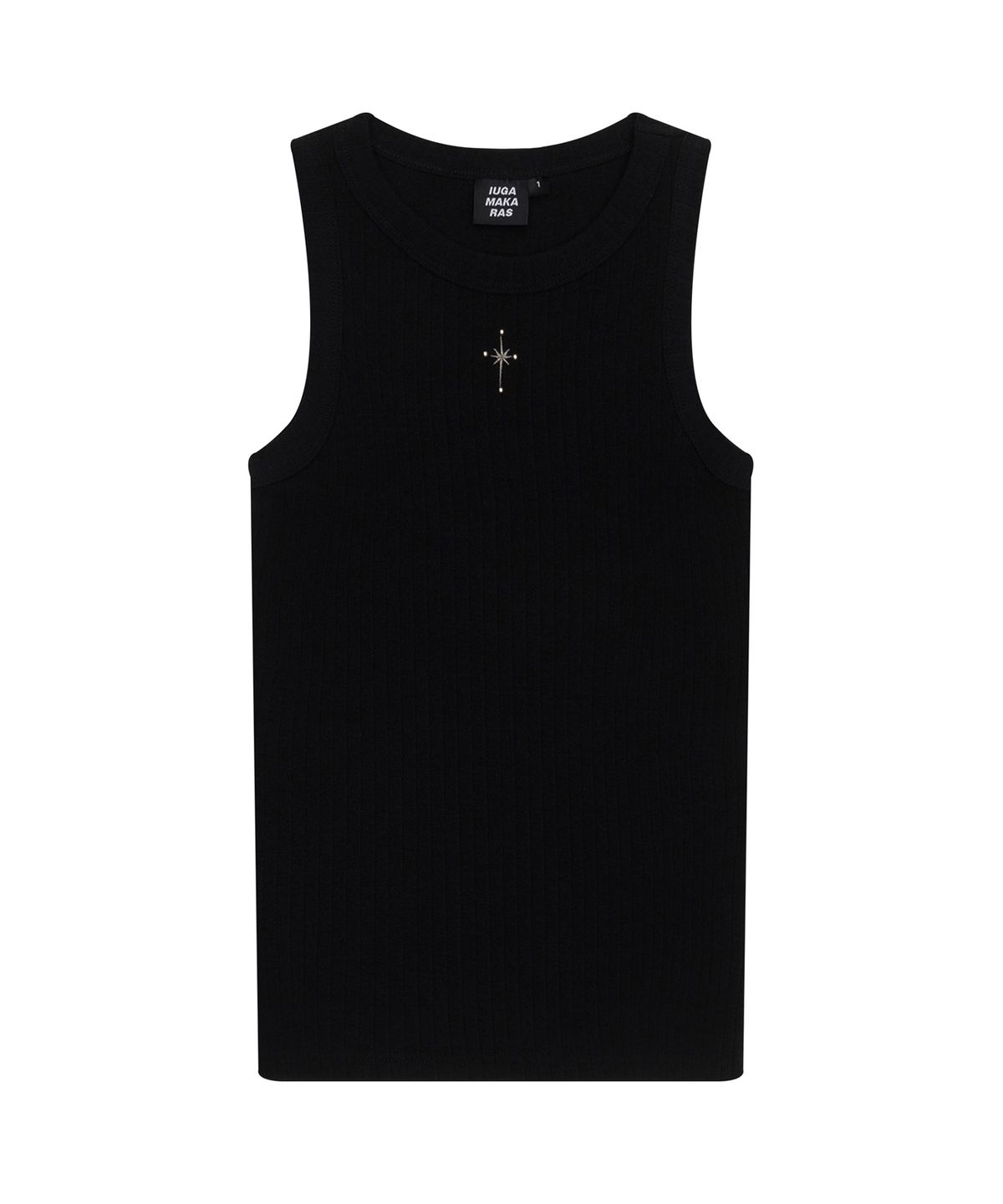 이우가마카라스(IUGAMAKARAS) Studded Sleeveless (Black)