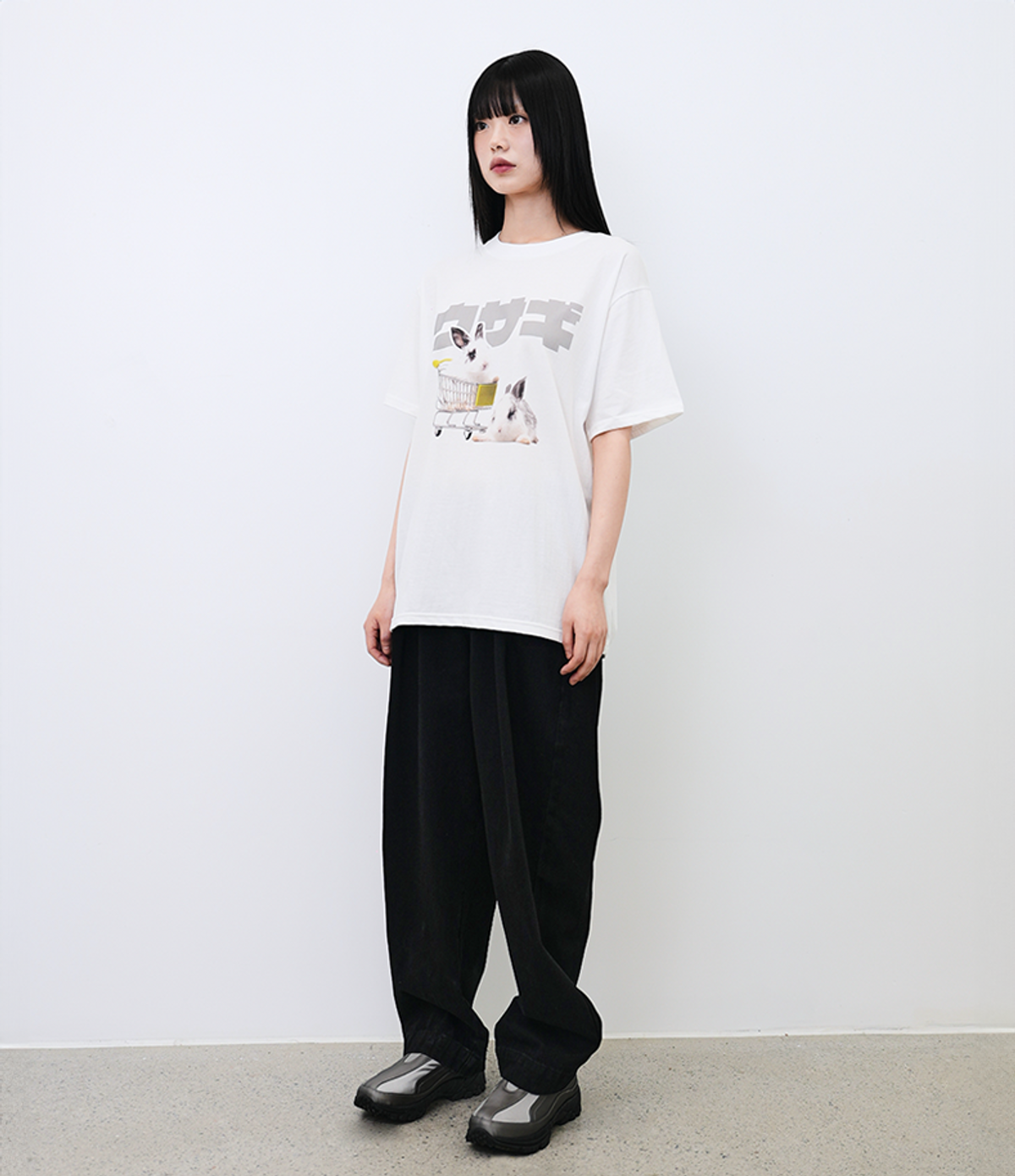 챈스챈스(CHANCECHANCE) RABBIT T-SHIRT