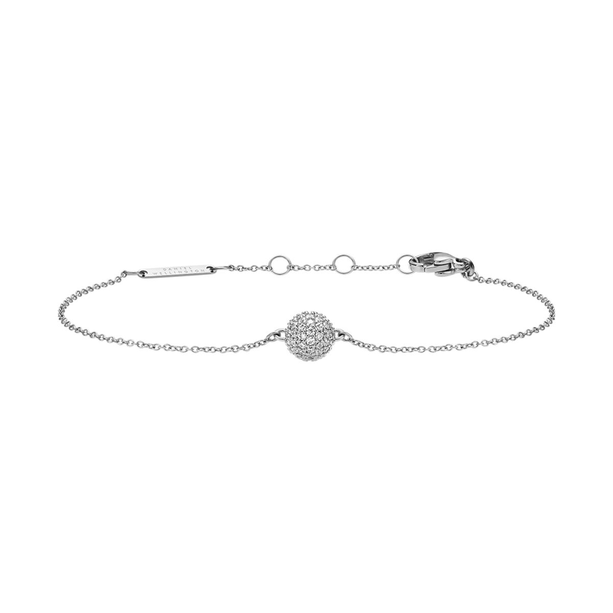 다니엘 웰링턴(DANIEL WELLINGTON) PAVE CRYSTAL PENDANT BRACELET 파베 메탈팔찌