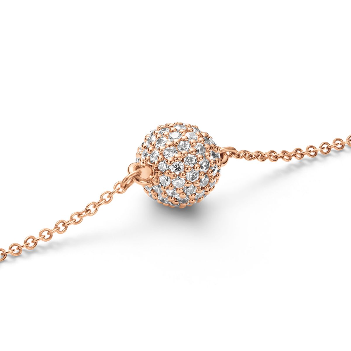 다니엘 웰링턴(DANIEL WELLINGTON) PAVE CRYSTAL PENDANT BRACELET 파베 메탈팔찌