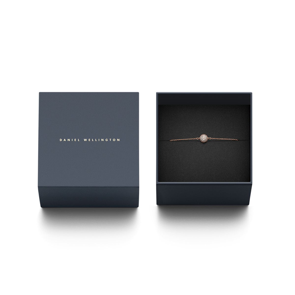 다니엘 웰링턴(DANIEL WELLINGTON) PAVE CRYSTAL PENDANT BRACELET 파베 메탈팔찌