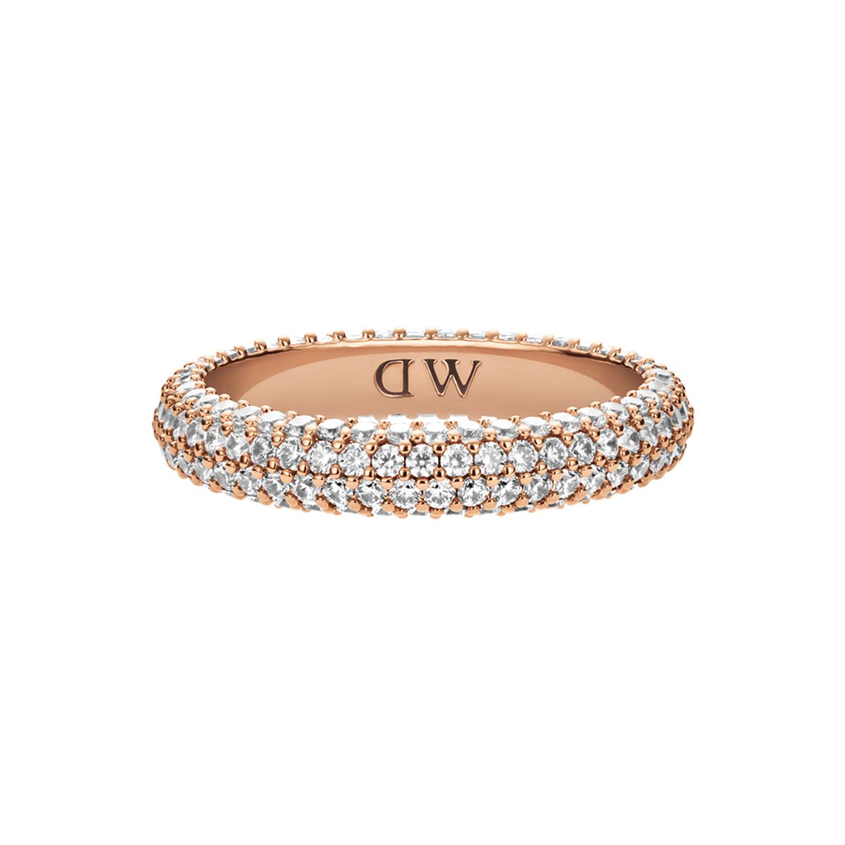 다니엘 웰링턴(DANIEL WELLINGTON) PAVE CRYSTAL RING 크리스탈 파베 큐빅반지 커플링