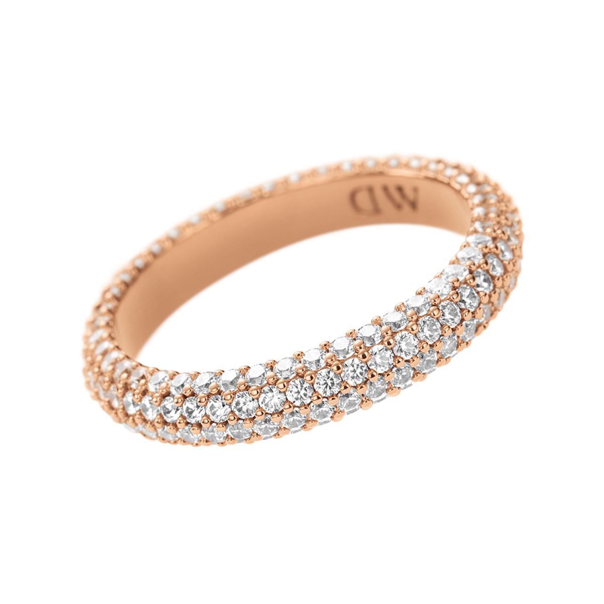 다니엘 웰링턴(DANIEL WELLINGTON) PAVE CRYSTAL RING 크리스탈 파베 큐빅반지 커플링