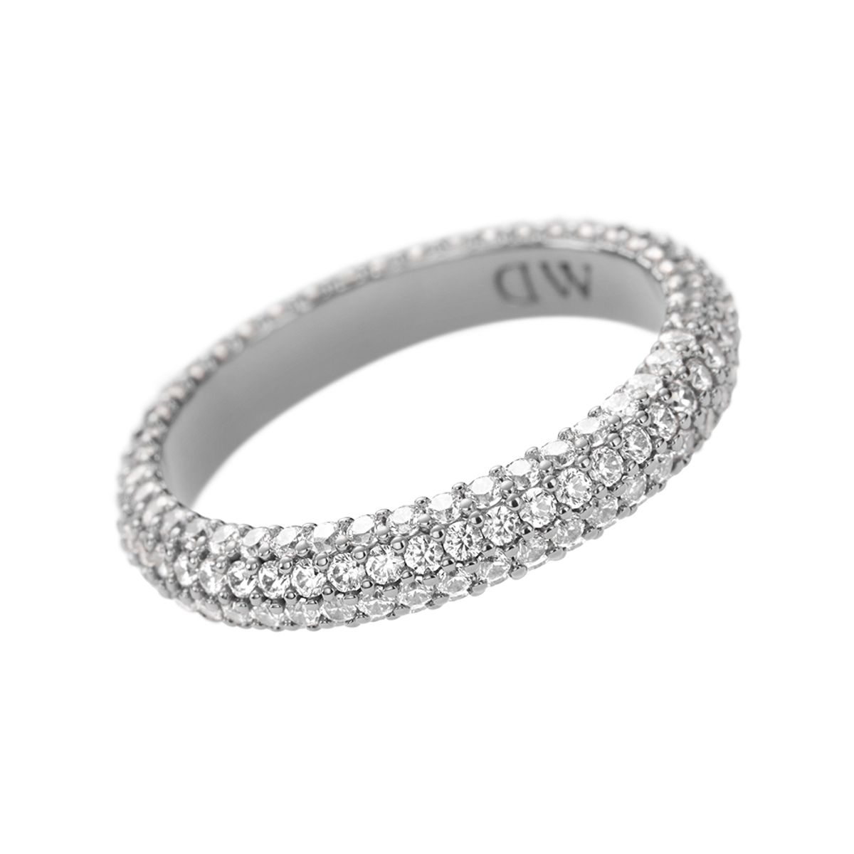 다니엘 웰링턴(DANIEL WELLINGTON) PAVE CRYSTAL RING 크리스탈 파베 큐빅반지 커플링