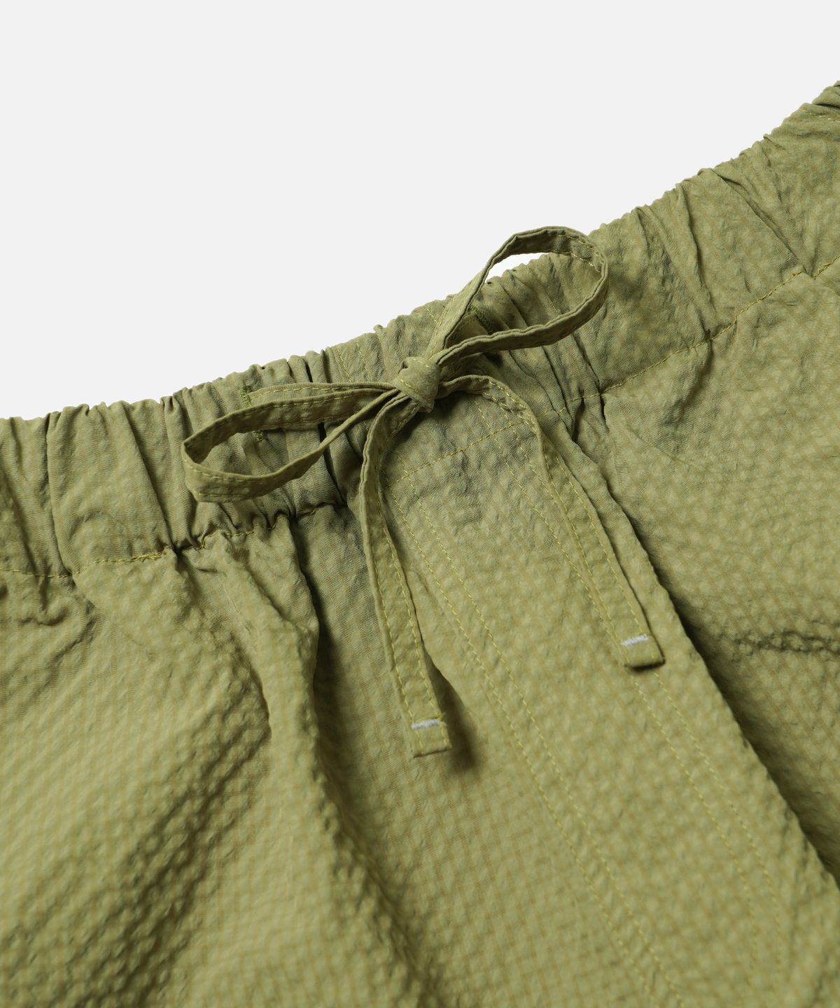 프리즘웍스(FRIZMWORKS) COMFORTABLE BANDING SHORTS _ MOSS GREEN