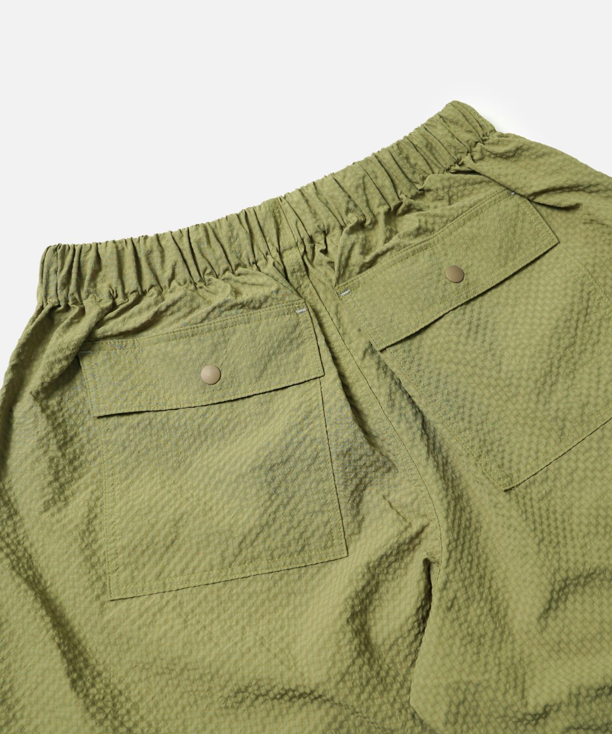 프리즘웍스(FRIZMWORKS) COMFORTABLE BANDING SHORTS _ MOSS GREEN