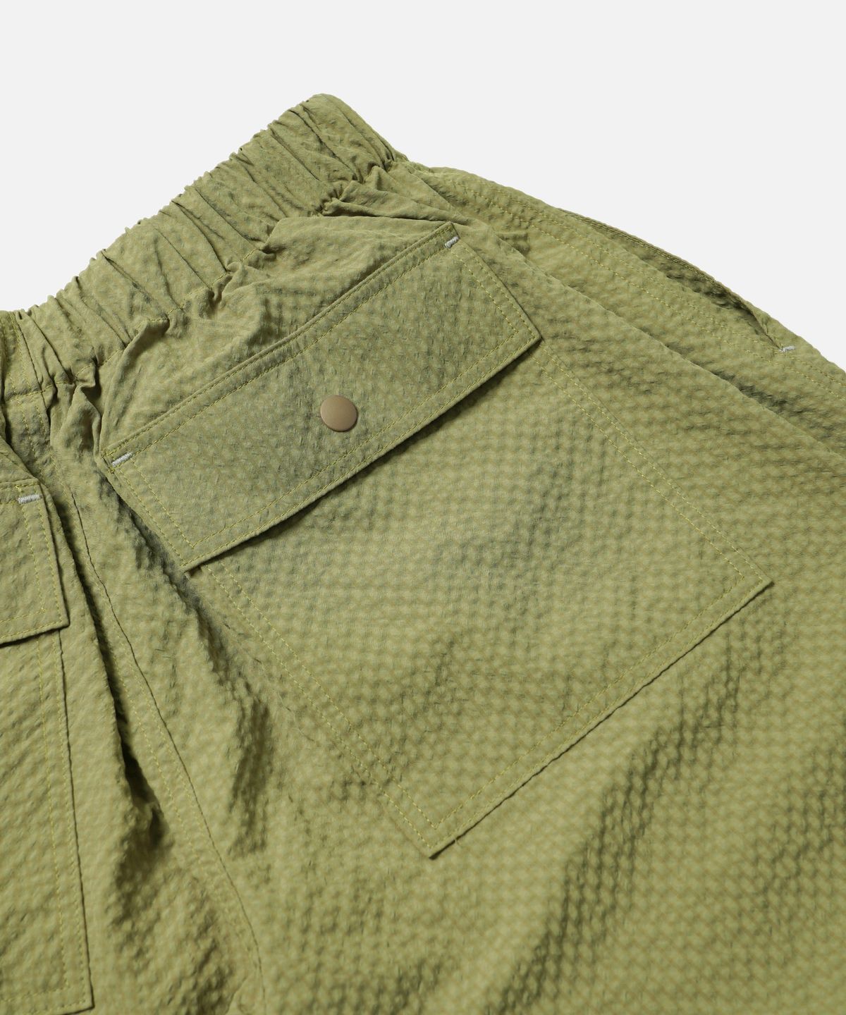 프리즘웍스(FRIZMWORKS) COMFORTABLE BANDING SHORTS _ MOSS GREEN