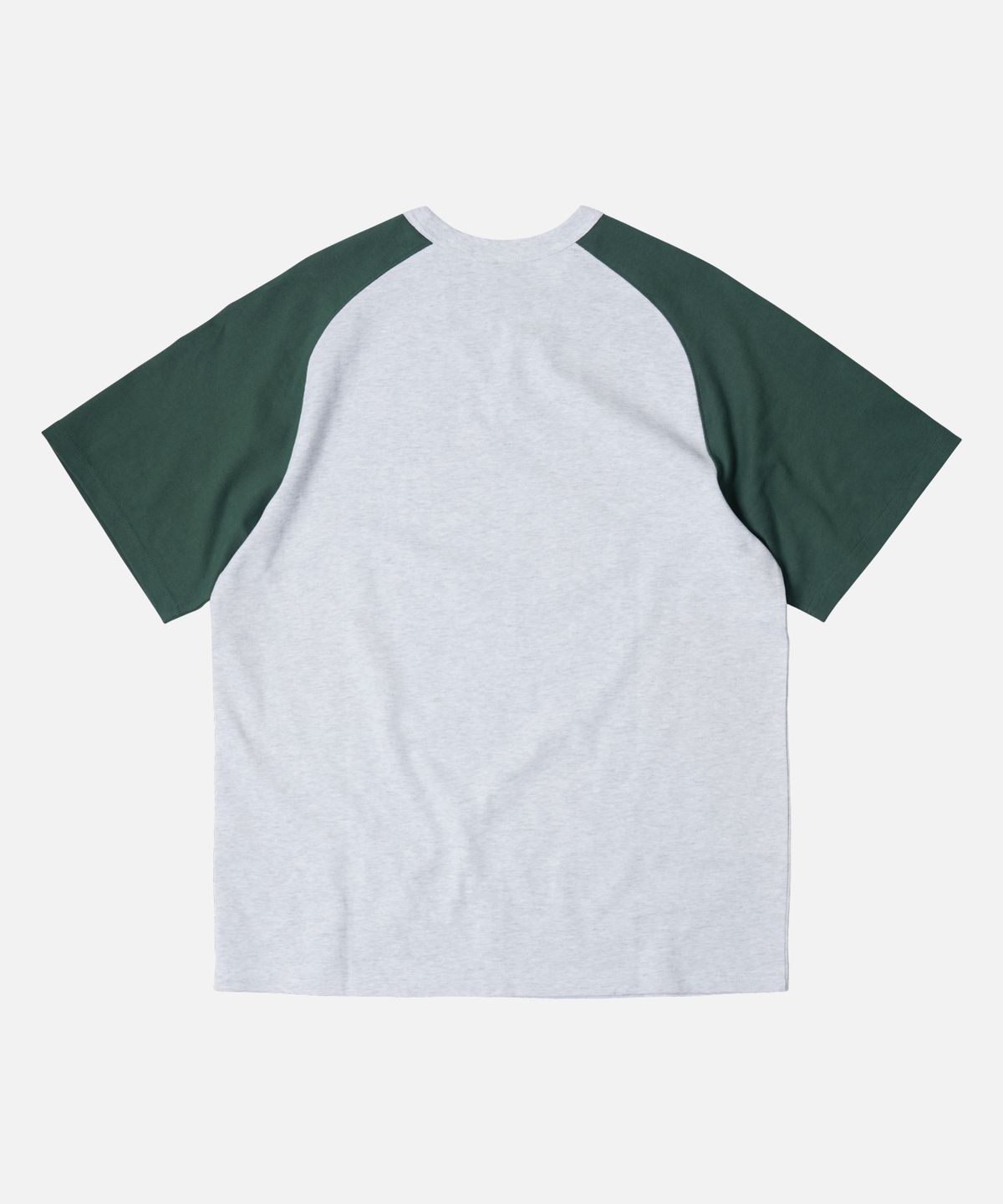 프리즘웍스(FRIZMWORKS) ROUNDED RAGLAN HALF TEE _ FOREST GREEN