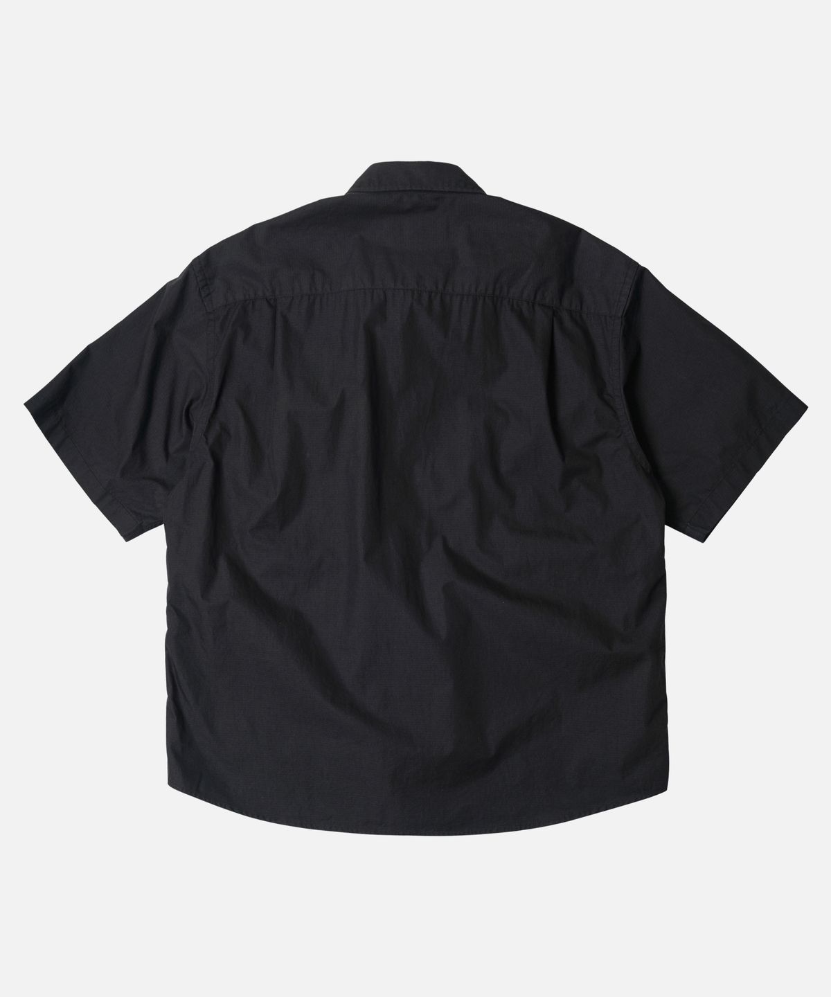 프리즘웍스(FRIZMWORKS) CN RIPSTOP FISHING HALF SHIRT _ BLACK
