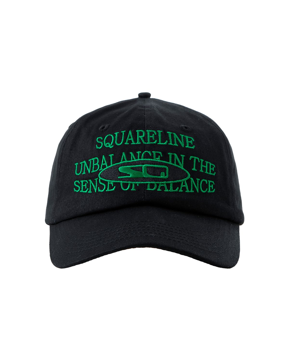스퀘어라인(SQUARELINE) SQ Message Ball Cap - Black
