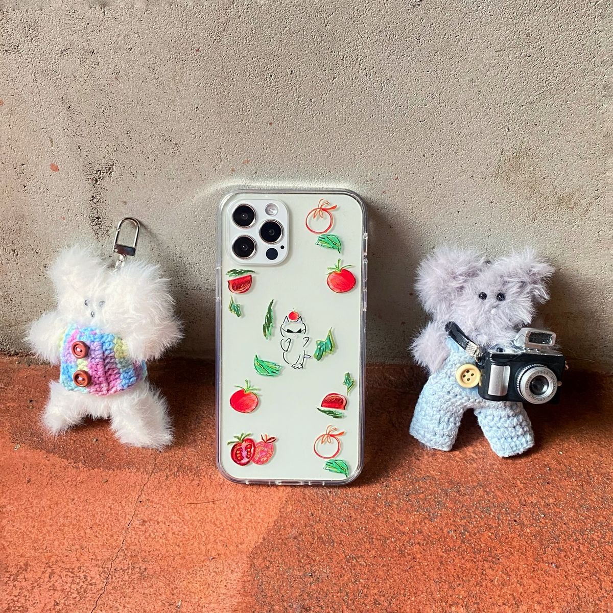 베비카소(BABICASSO) Phone Case[Tomato]