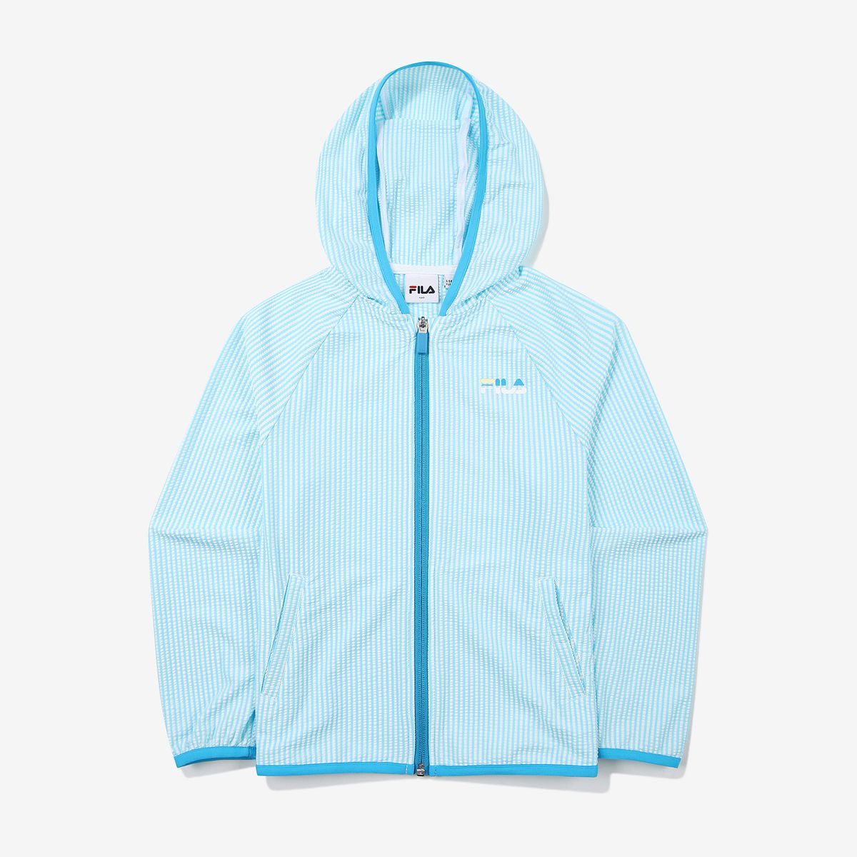 휠라 키즈(FILA KIDS) 시어서커 자켓(FK2JKF2A01XMIT)