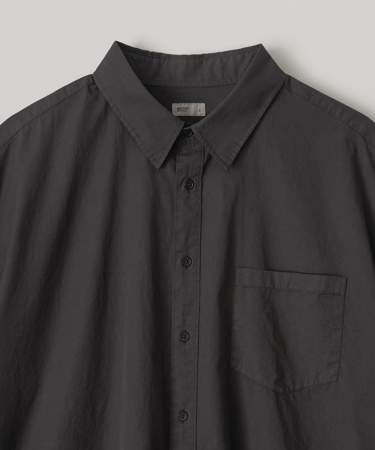 어나더 오피스(ANOTHER OFFICE) Huge Garment Shirt (Sumi)