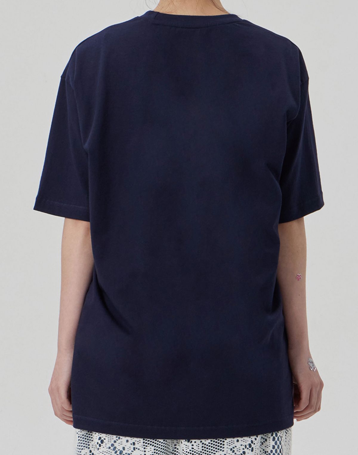메이킷투(MAKEITTO) [BASIC]CREW NECK TEE_NAVY