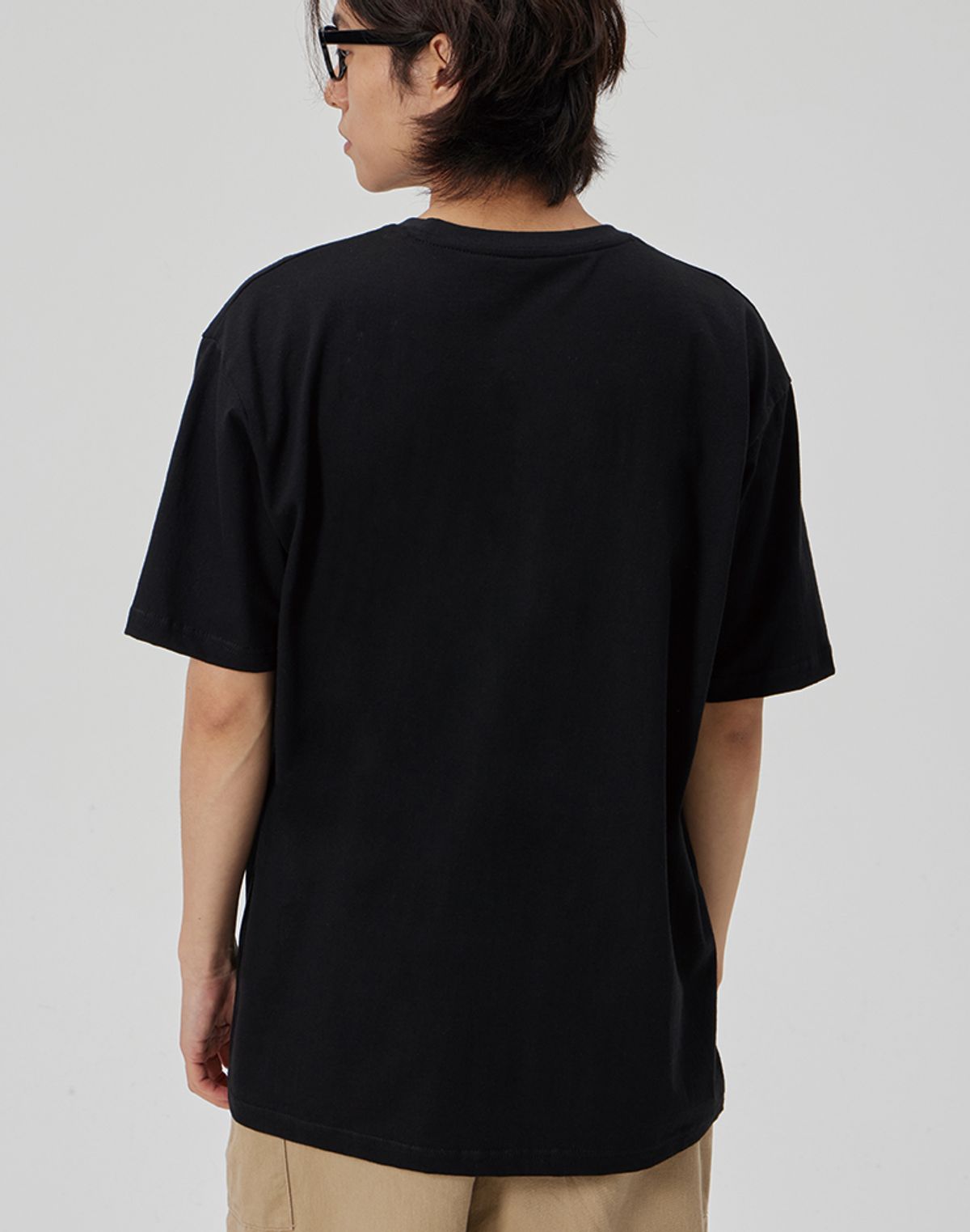메이킷투(MAKEITTO) [BASIC] CREW NECK TEE_BLACK