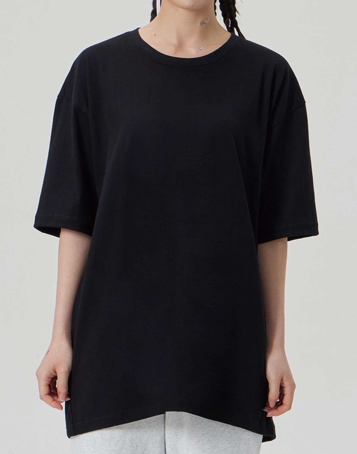 메이킷투(MAKEITTO) [BASIC] CREW NECK TEE_BLACK