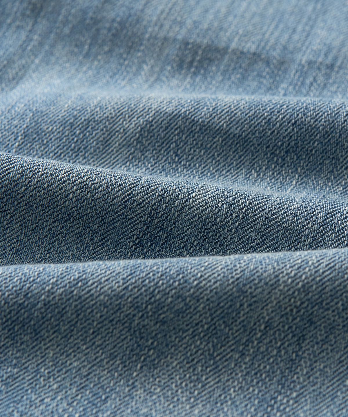 토피(TOFFEE) SL01 섬머 데님 와이드 팬츠 (FADE LIGHT BLUE)