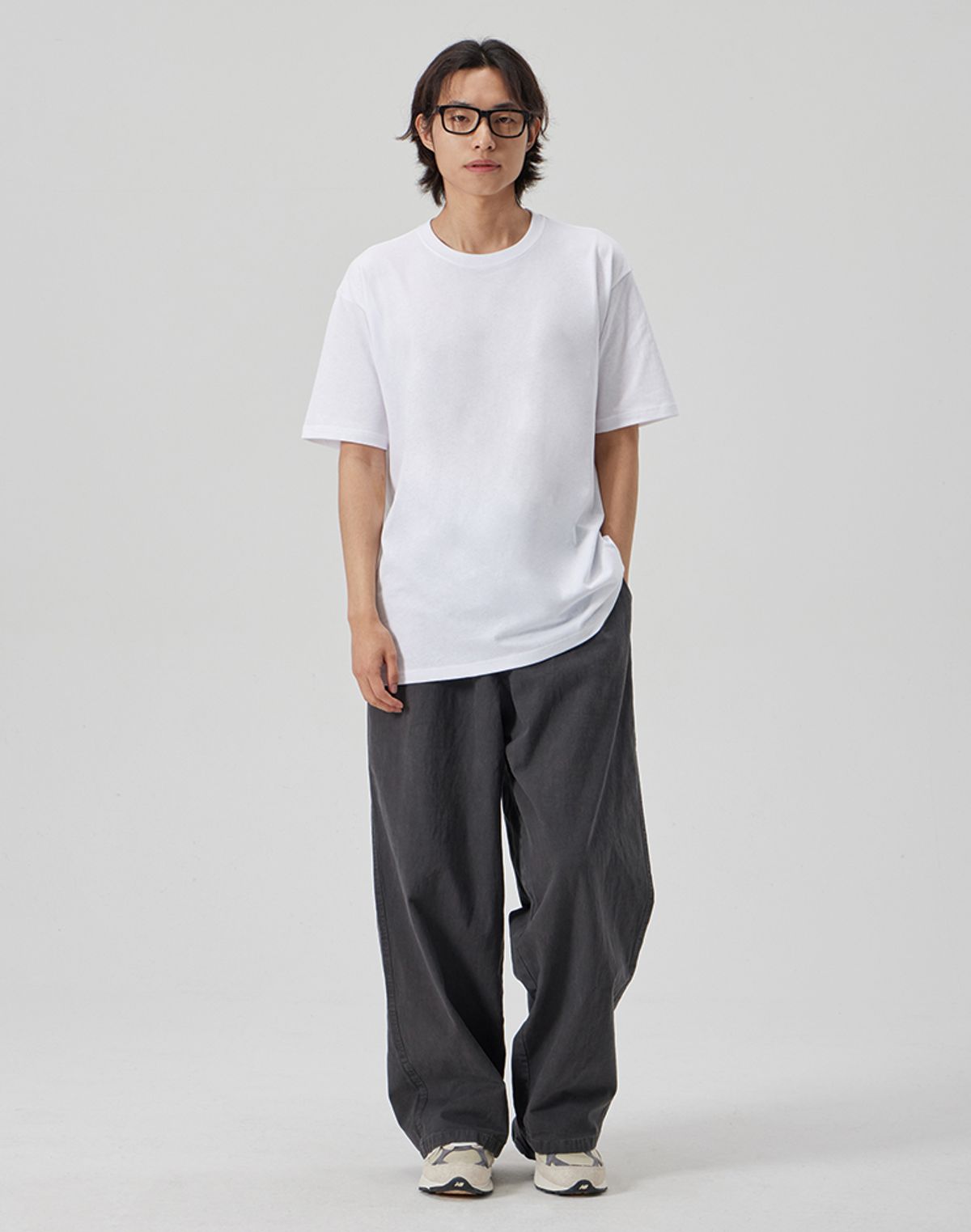 메이킷투(MAKEITTO) [BASIC] CREW NECK TEE_WHITE