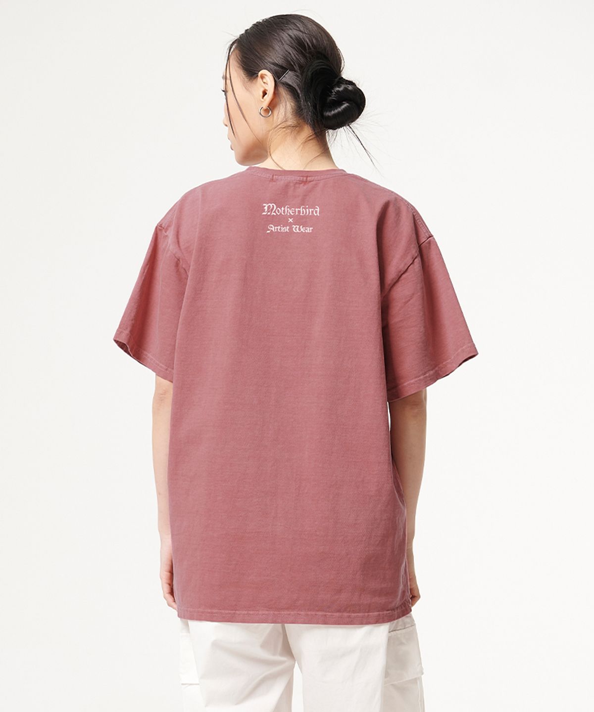 아티스트웨어(ARTISTWEAR) [ATW X 마더버드] 마스터링 피그먼트 반팔티_GN