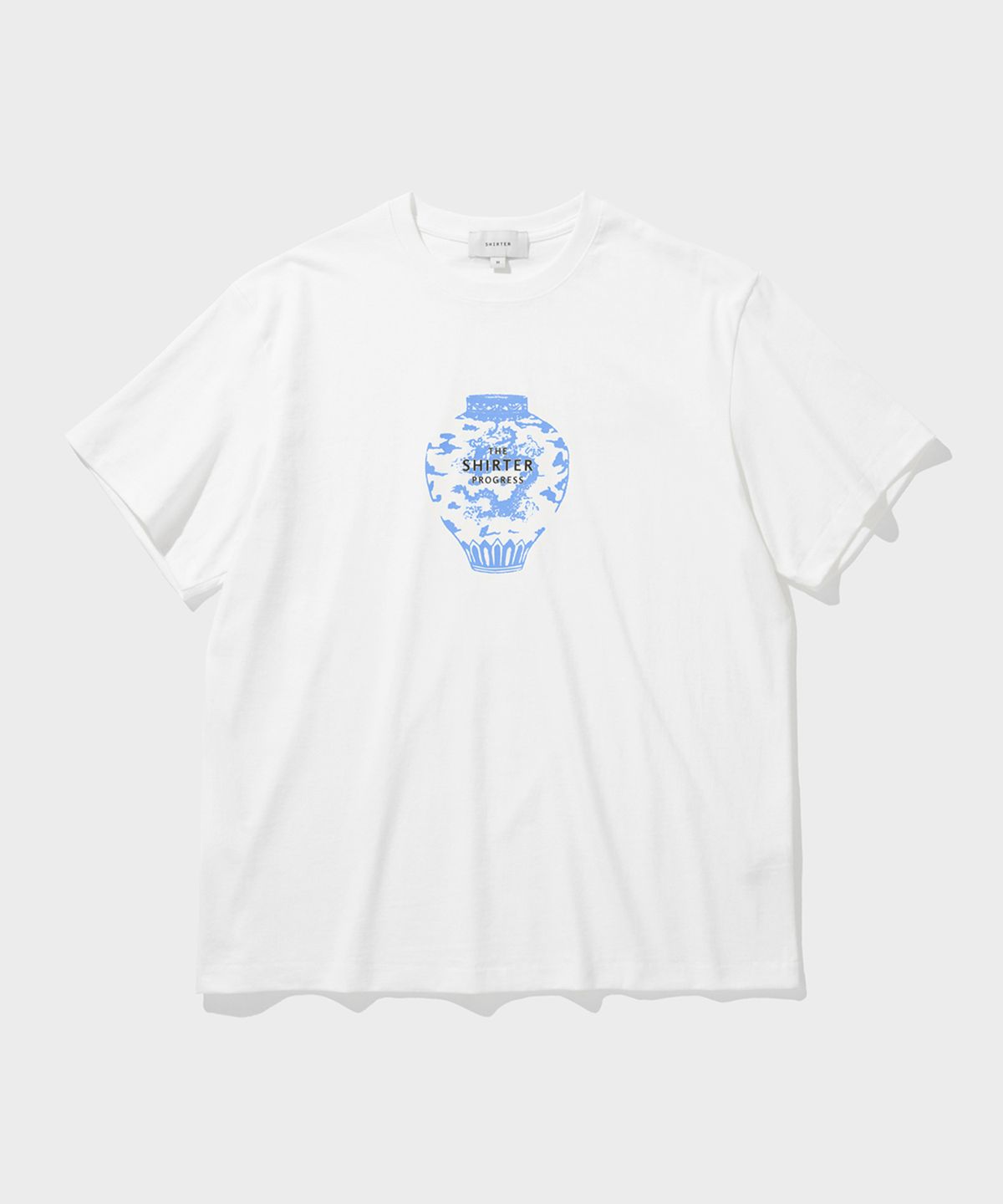 셔터(SHIRTER) CHEONGHWA BAEKJA T-SHIRT (WHITE)
