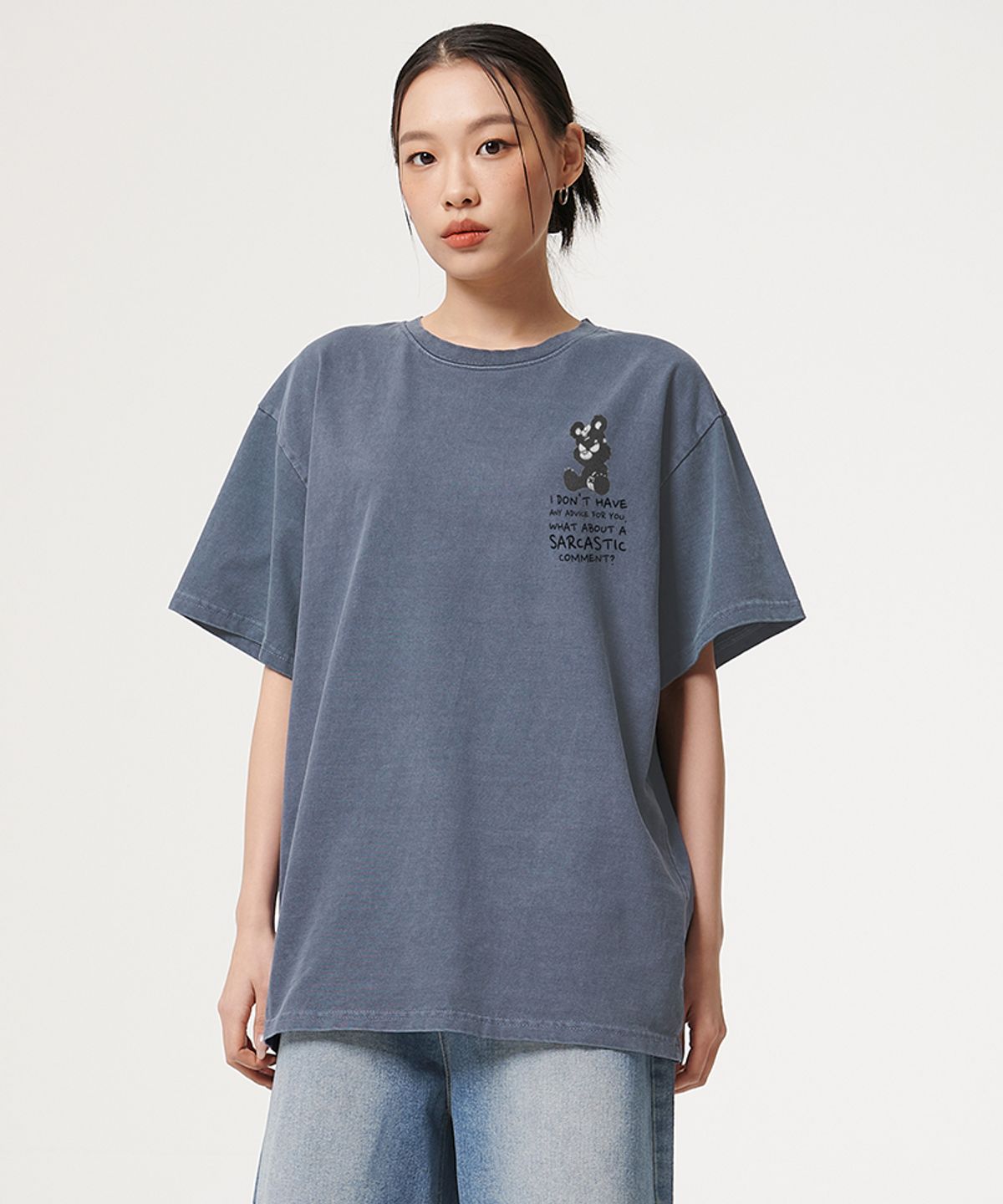 아티스트웨어(ARTISTWEAR) [ATW] 노어드바이스 피그먼트 반팔티_GB