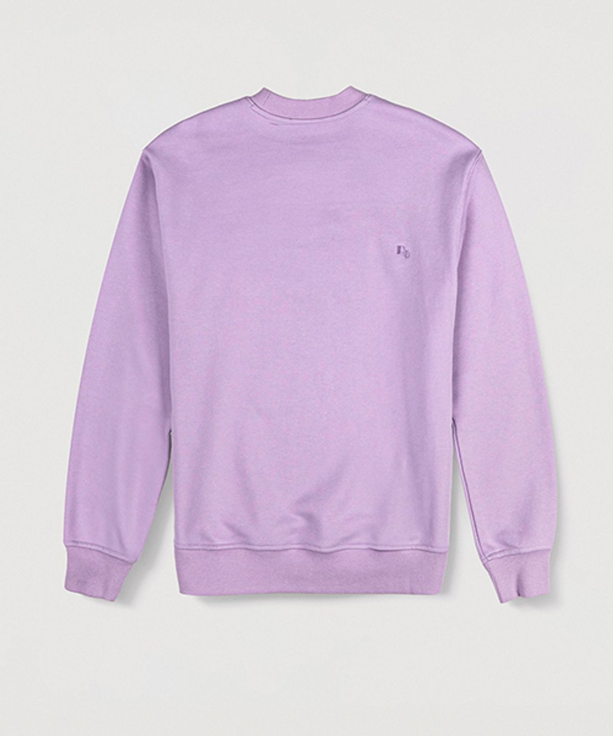 뢰브(ROVVE) Signature Embo Sweat Shirt (Purple)