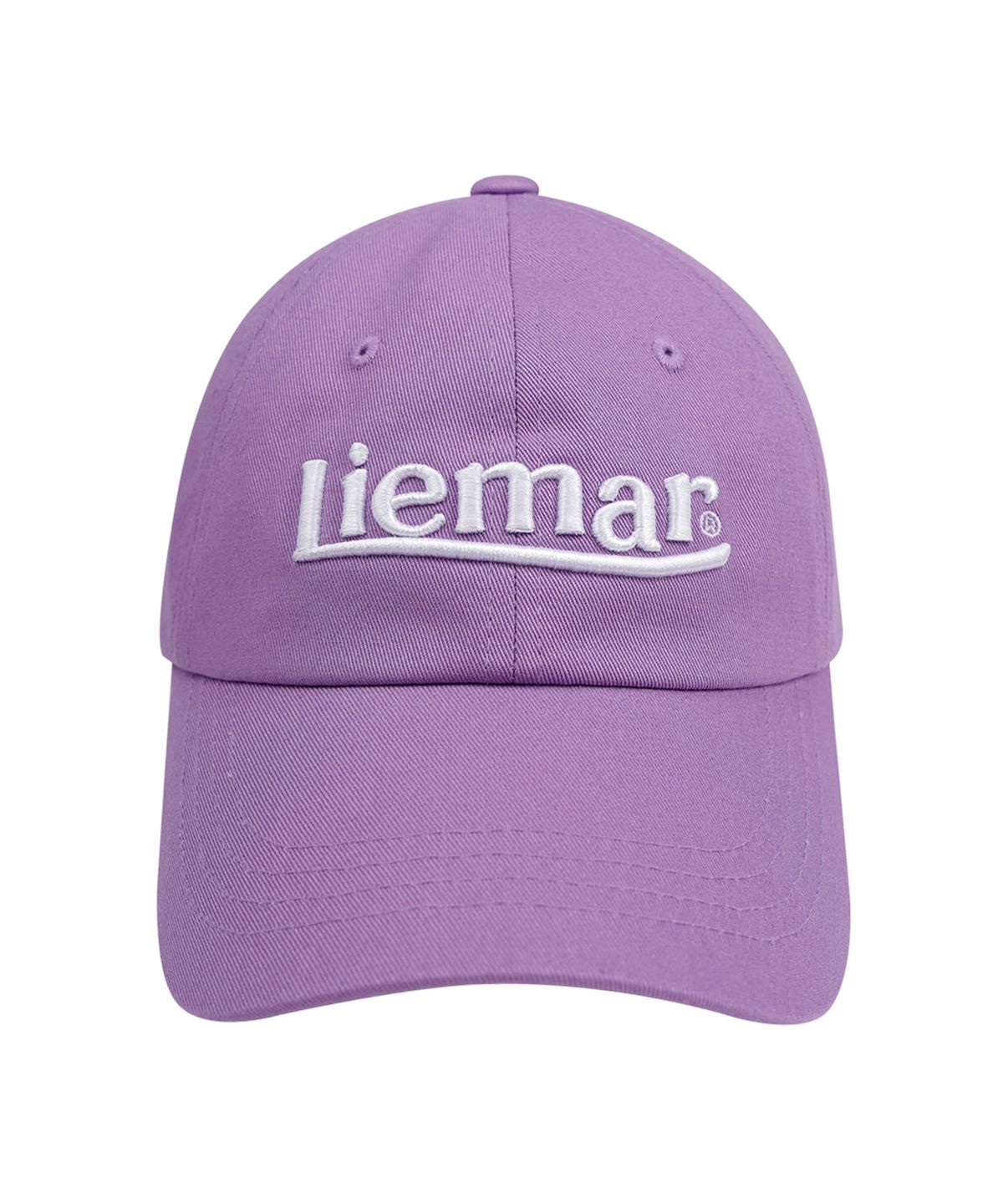 리에마르(LIEMAR) 엠보자수 볼캡 라일락