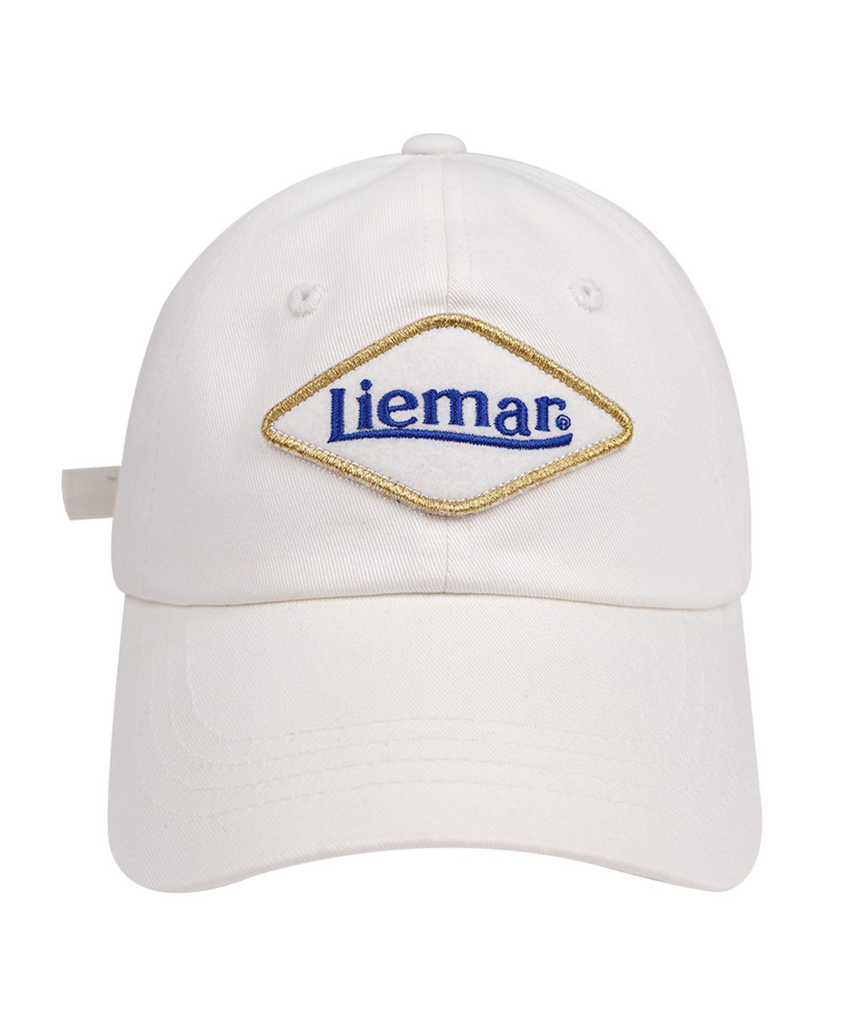 리에마르(LIEMAR) 자수패치 볼캡 아이보리