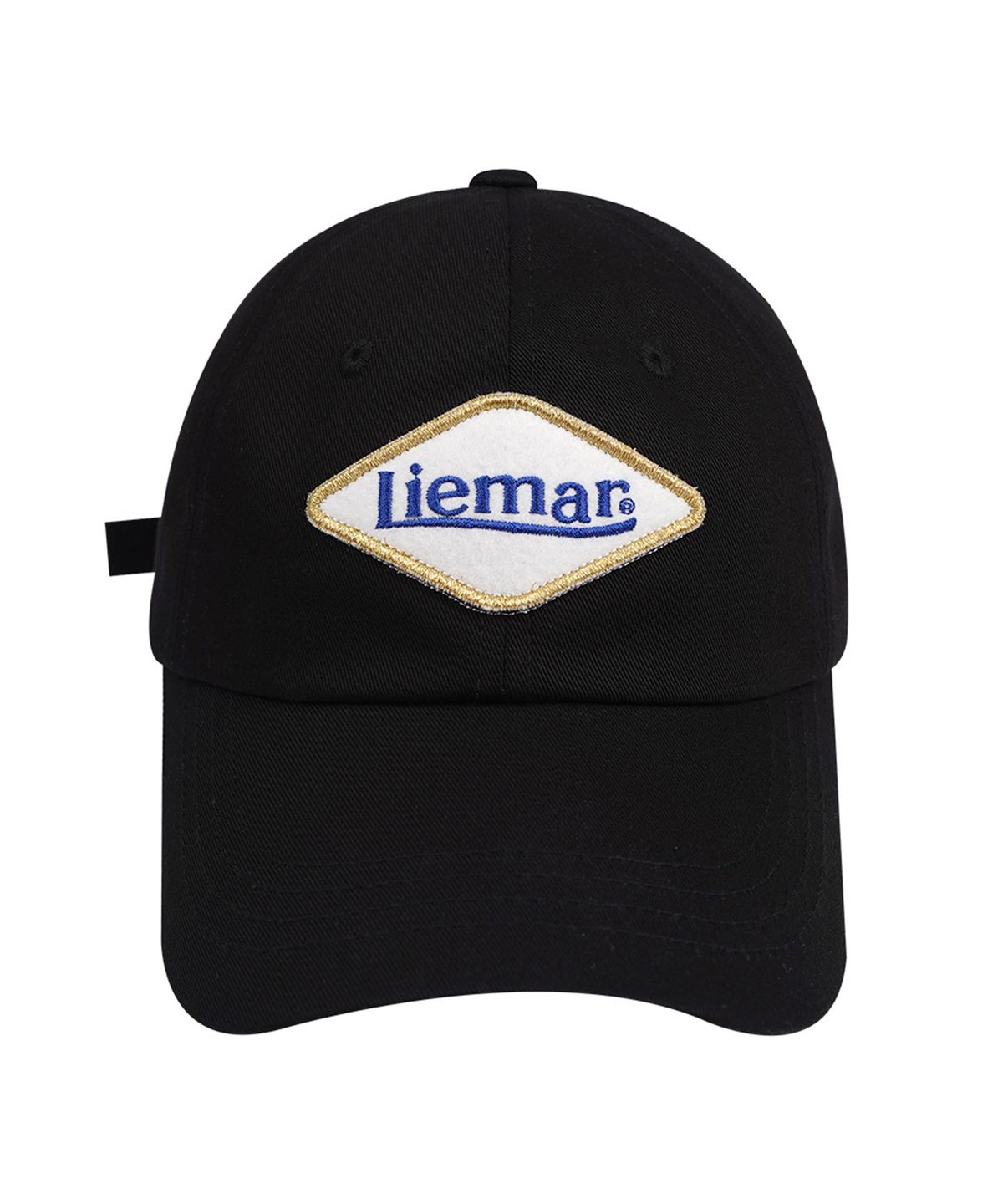 리에마르(LIEMAR) 자수패치 볼캡 블랙